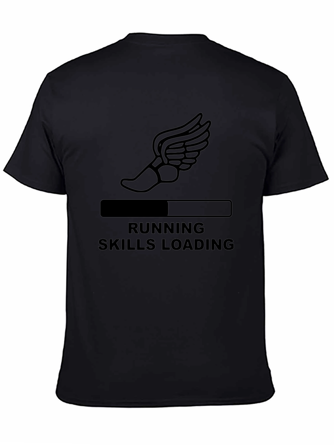 Running Skills Loading T-Shirt - Black
