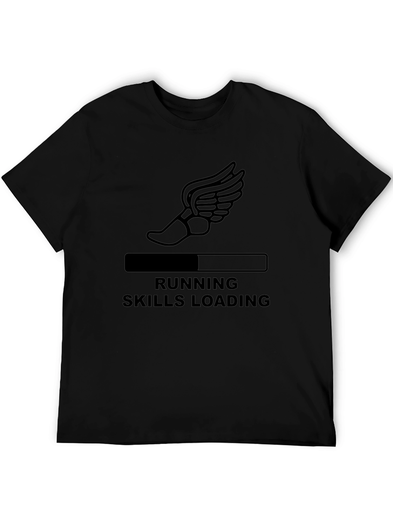 Running Skills Loading T-Shirt - Black