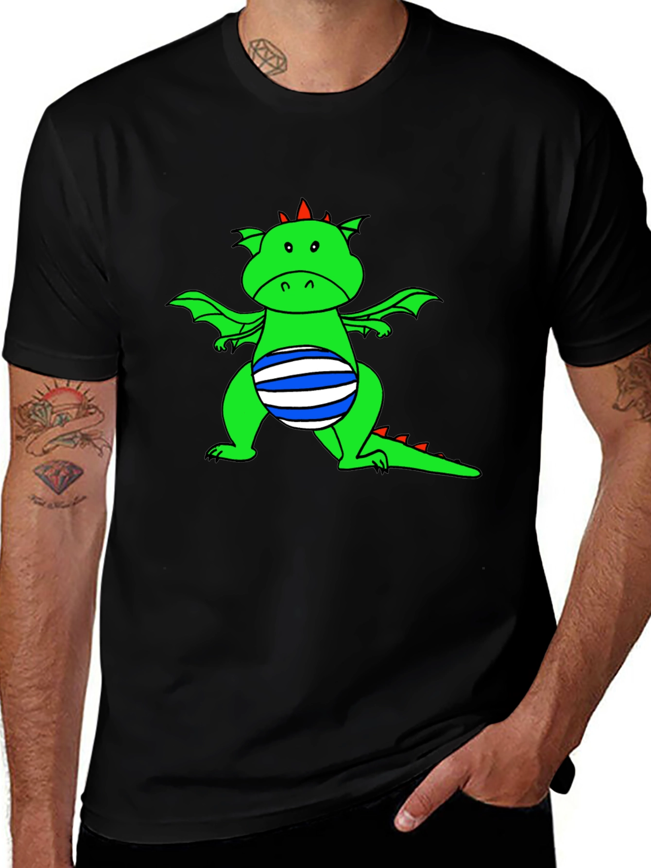 Dragon Graphic Tee - Fun & Unique Design
