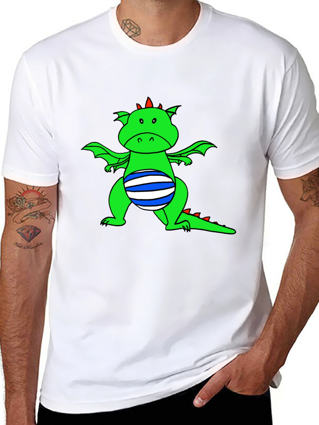 Dragon Graphic Tee - Fun & Unique Design