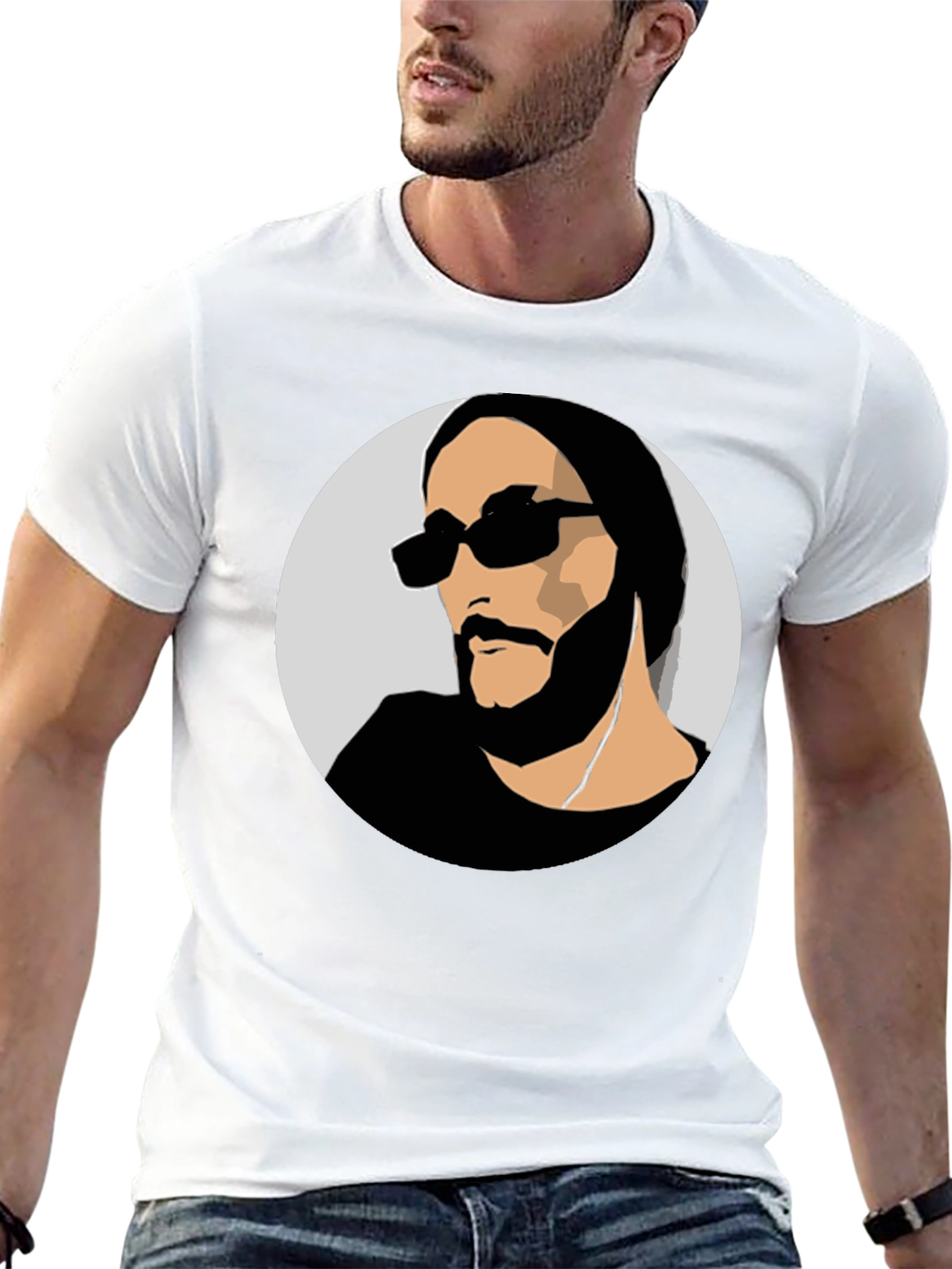 Cool Graphic Print T-Shirt - Casual Style