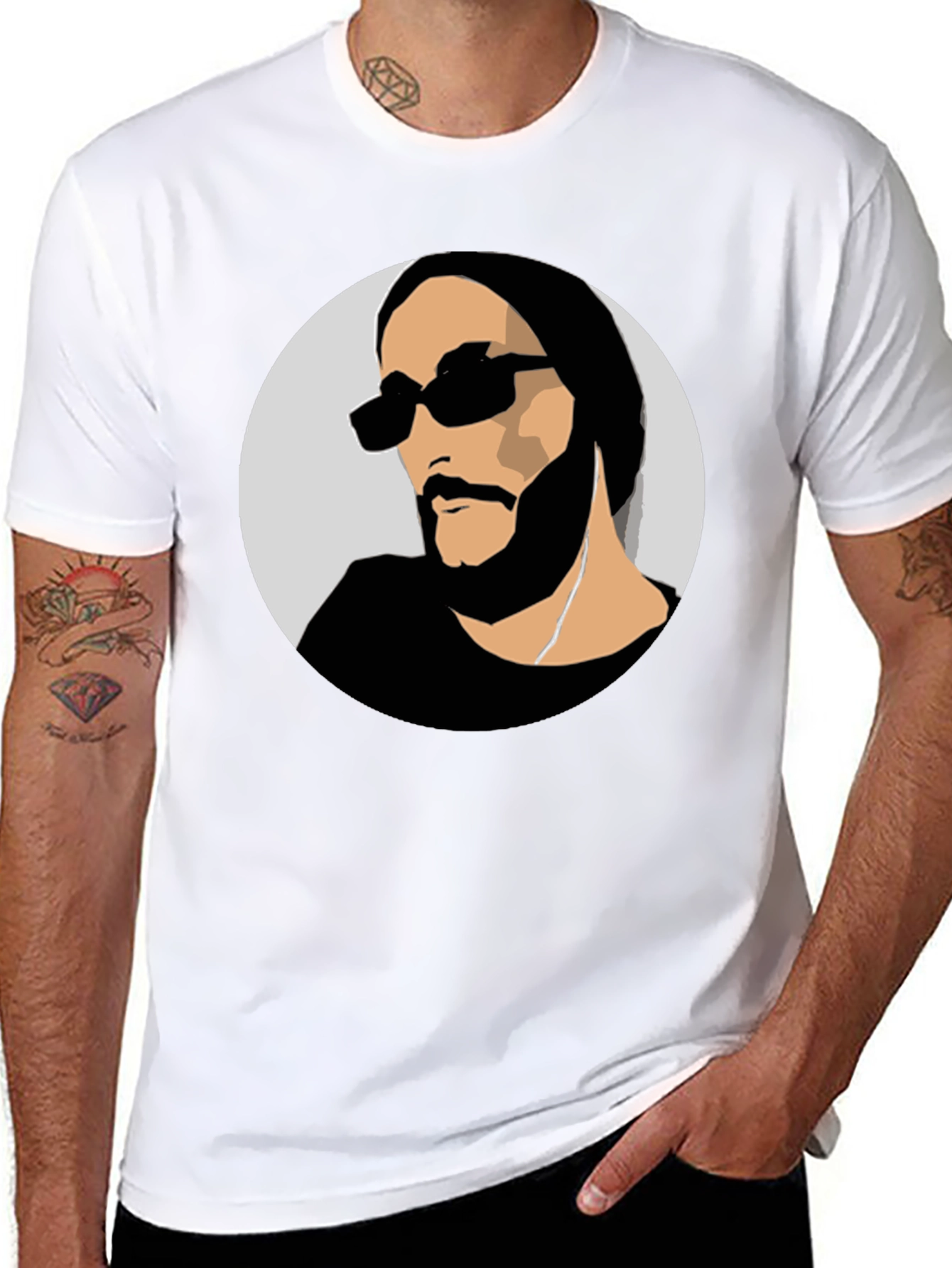 Cool Graphic Print T-Shirt - Casual Style