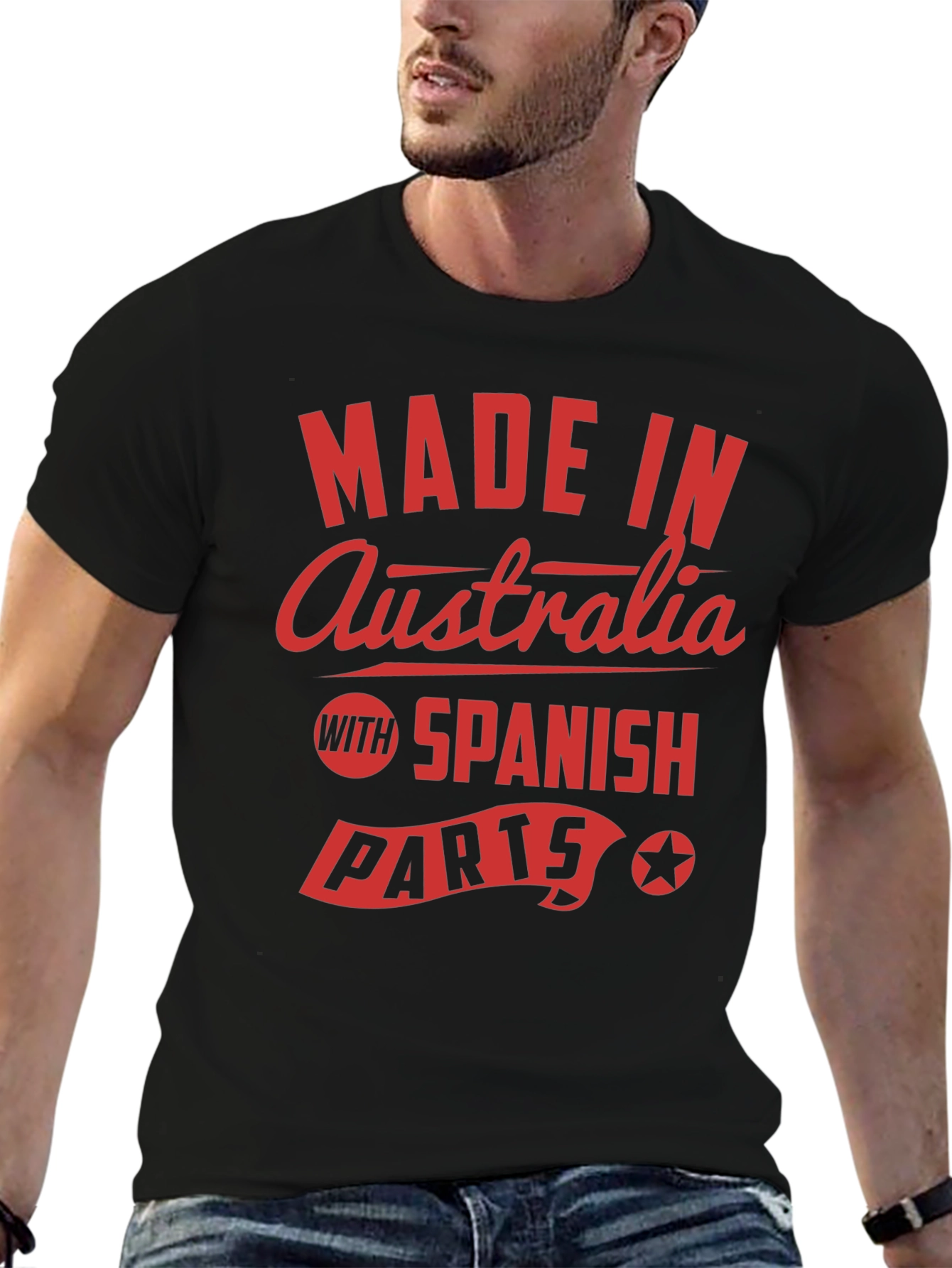 Made in Australia T-Shirt - With Spanish Parts