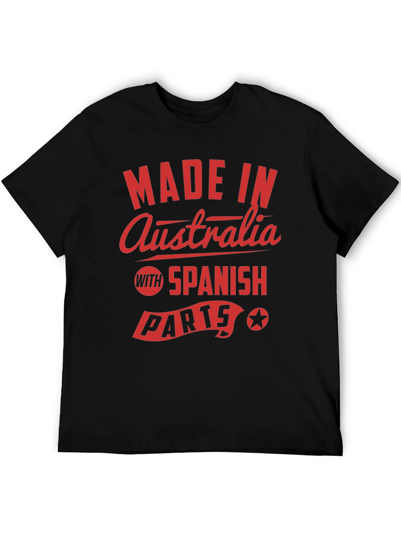 Made in Australia T-Shirt - With Spanish Parts