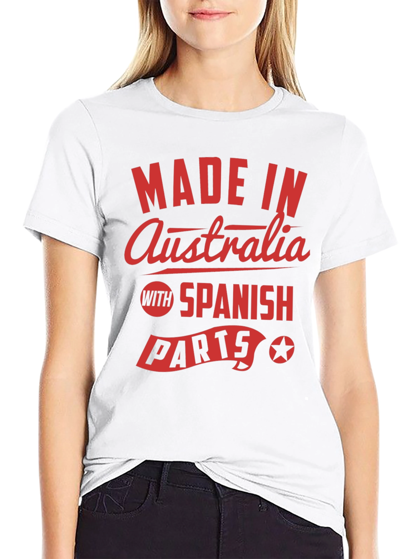 Made in Australia T-Shirt - With Spanish Parts