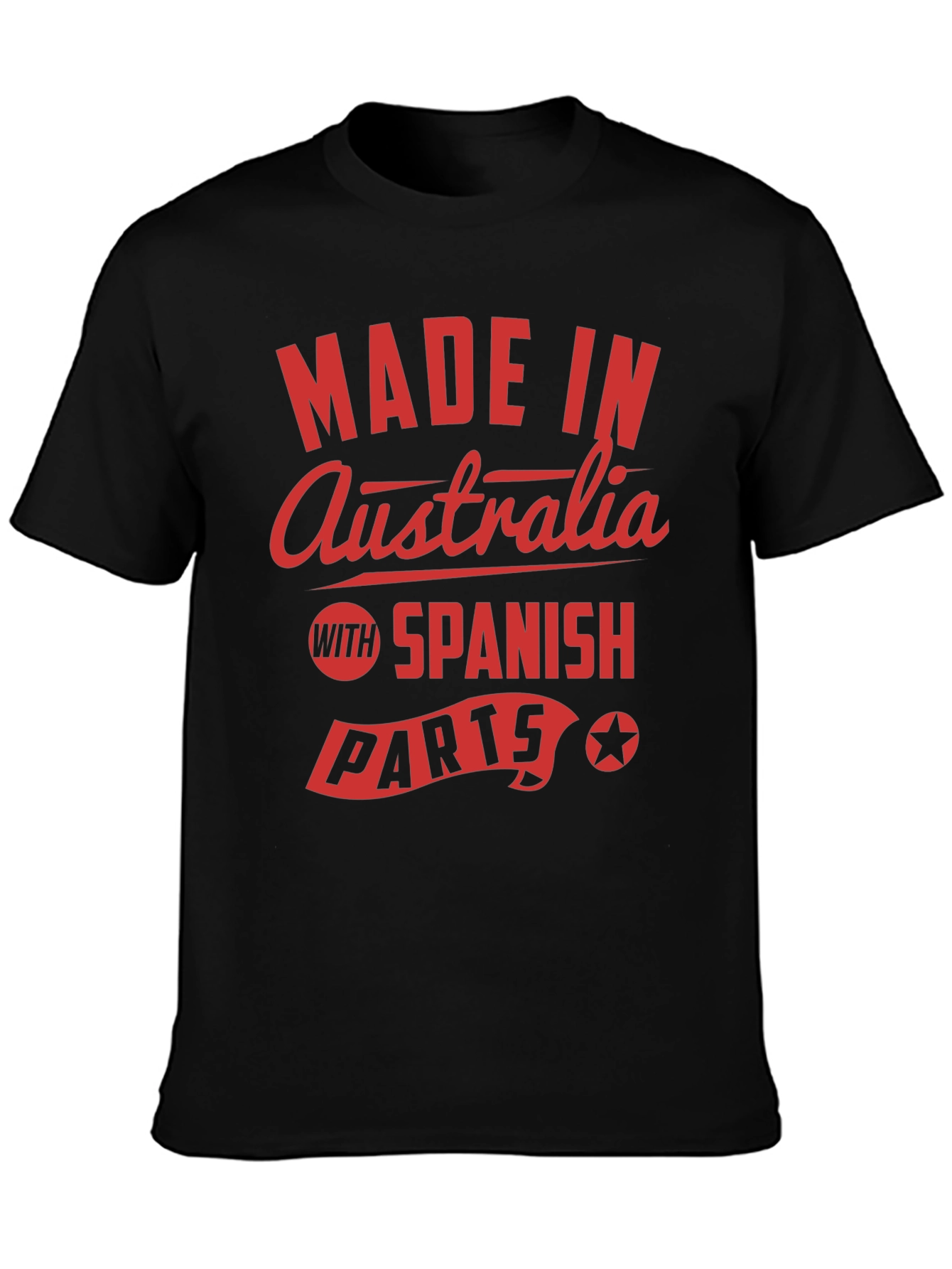 Made in Australia T-Shirt - With Spanish Parts