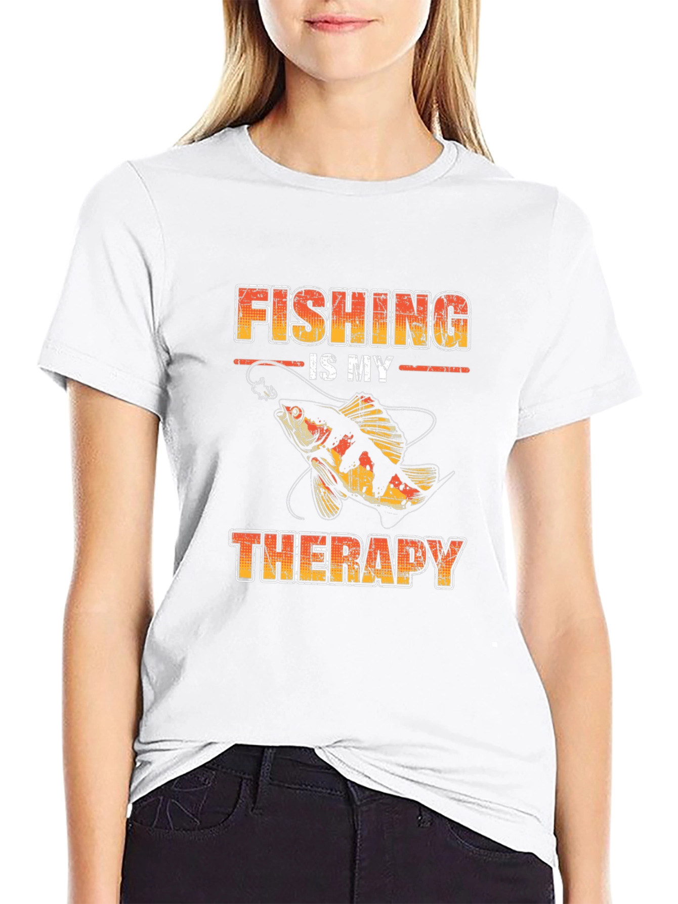 Fishing Is My Therapy T-Shirt