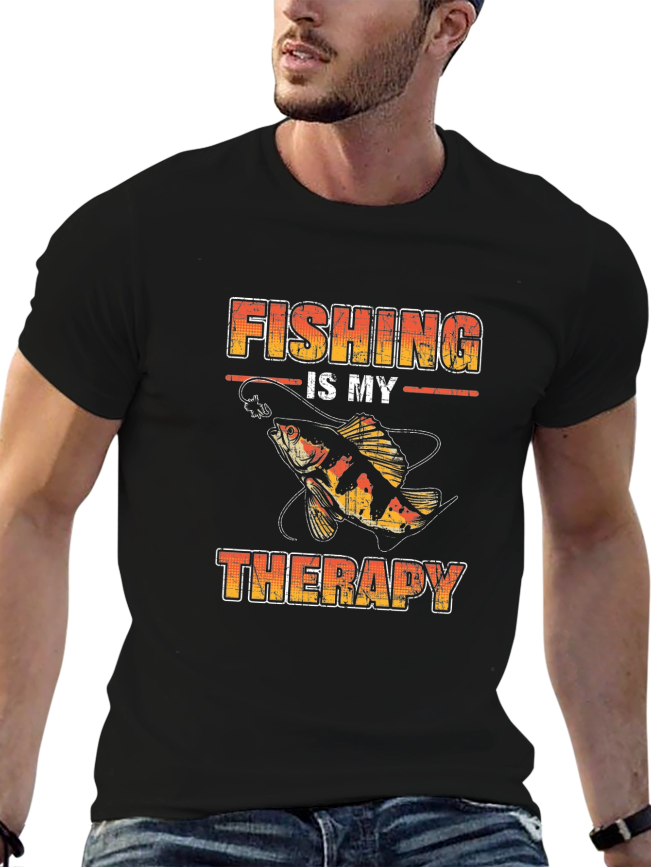 Fishing Is My Therapy T-Shirt
