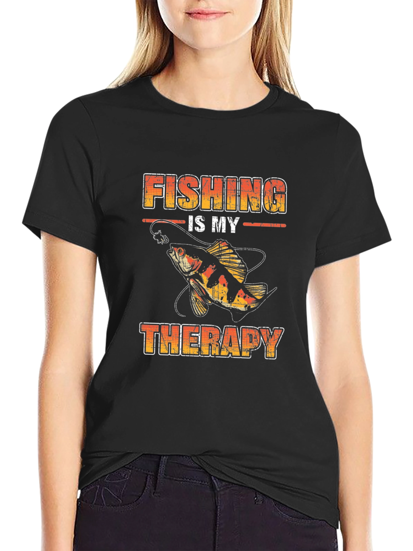 Fishing Is My Therapy T-Shirt