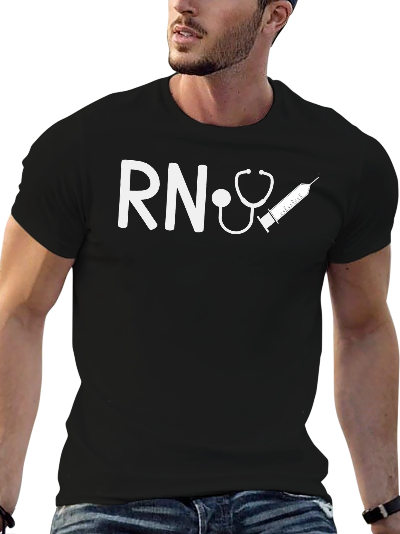 RN Nurse T-Shirt - Registered Nurse Gift