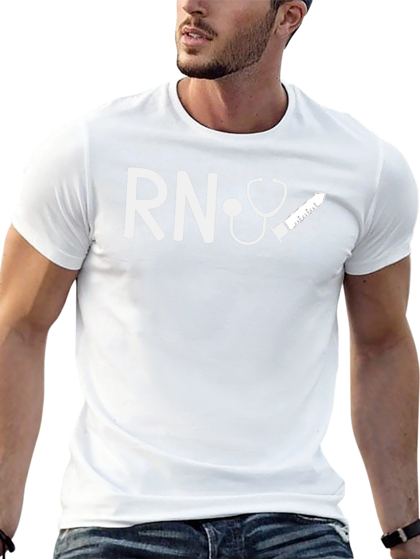 RN Nurse T-Shirt - Registered Nurse Gift