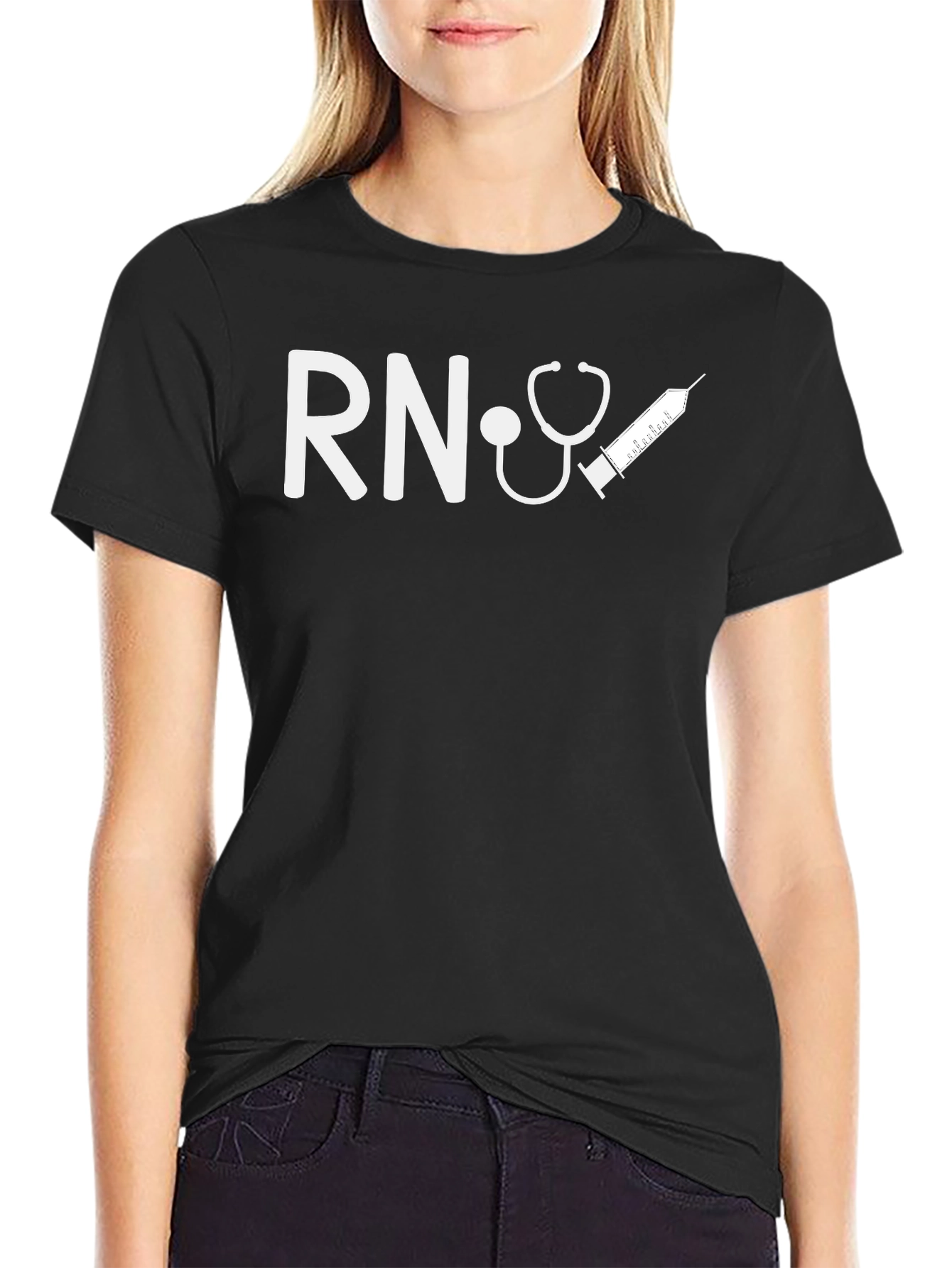 RN Nurse T-Shirt - Registered Nurse Gift