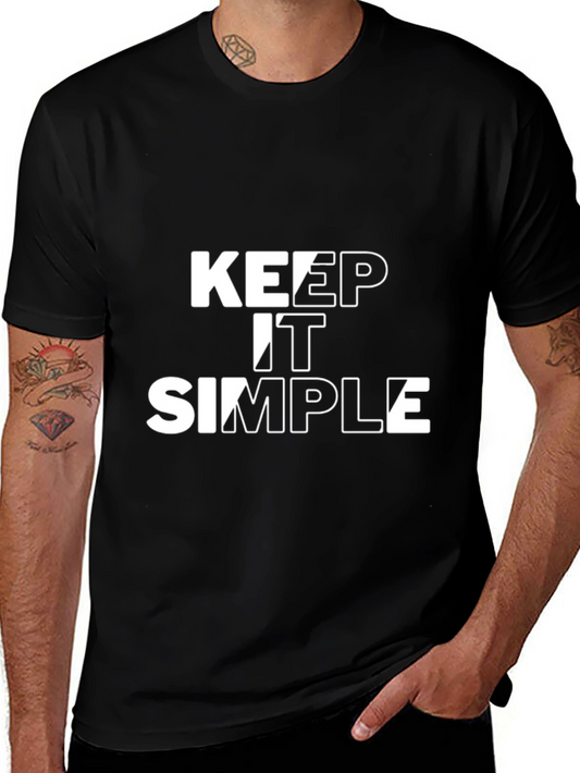 Keep It Simple Graphic Tee