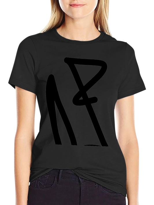 Abstract Graphic Black T-Shirt - Modern Style