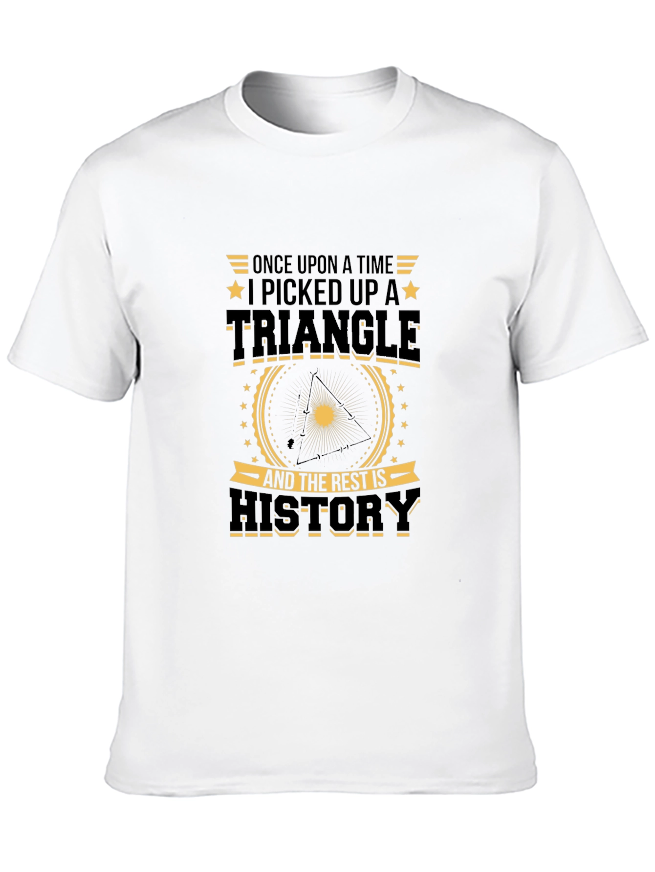 Once Upon a Time Triangle Graphic T-Shirt