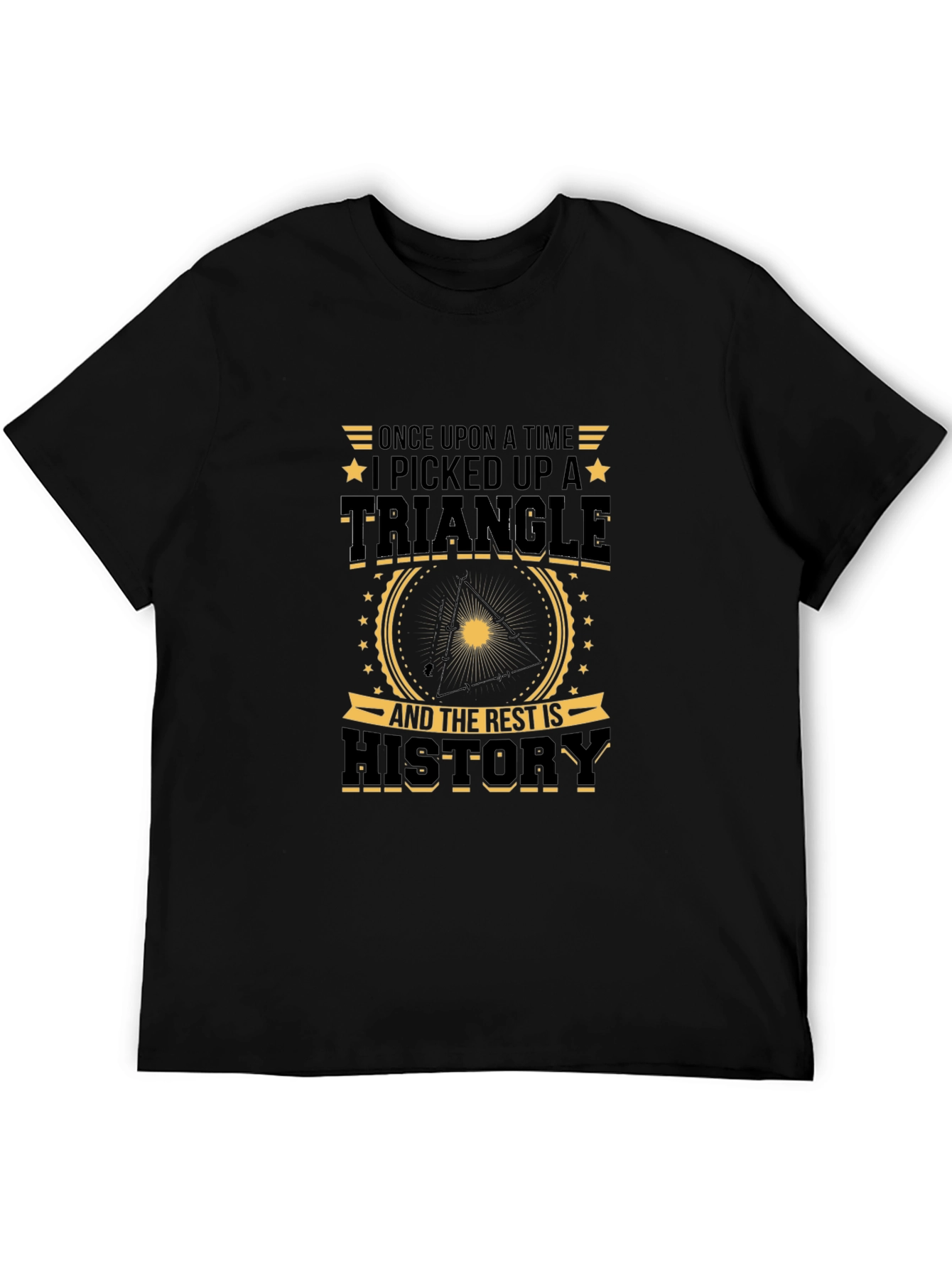 Once Upon a Time Triangle Graphic T-Shirt