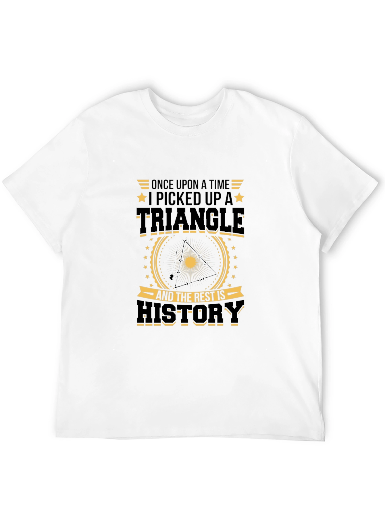 Once Upon a Time Triangle Graphic T-Shirt