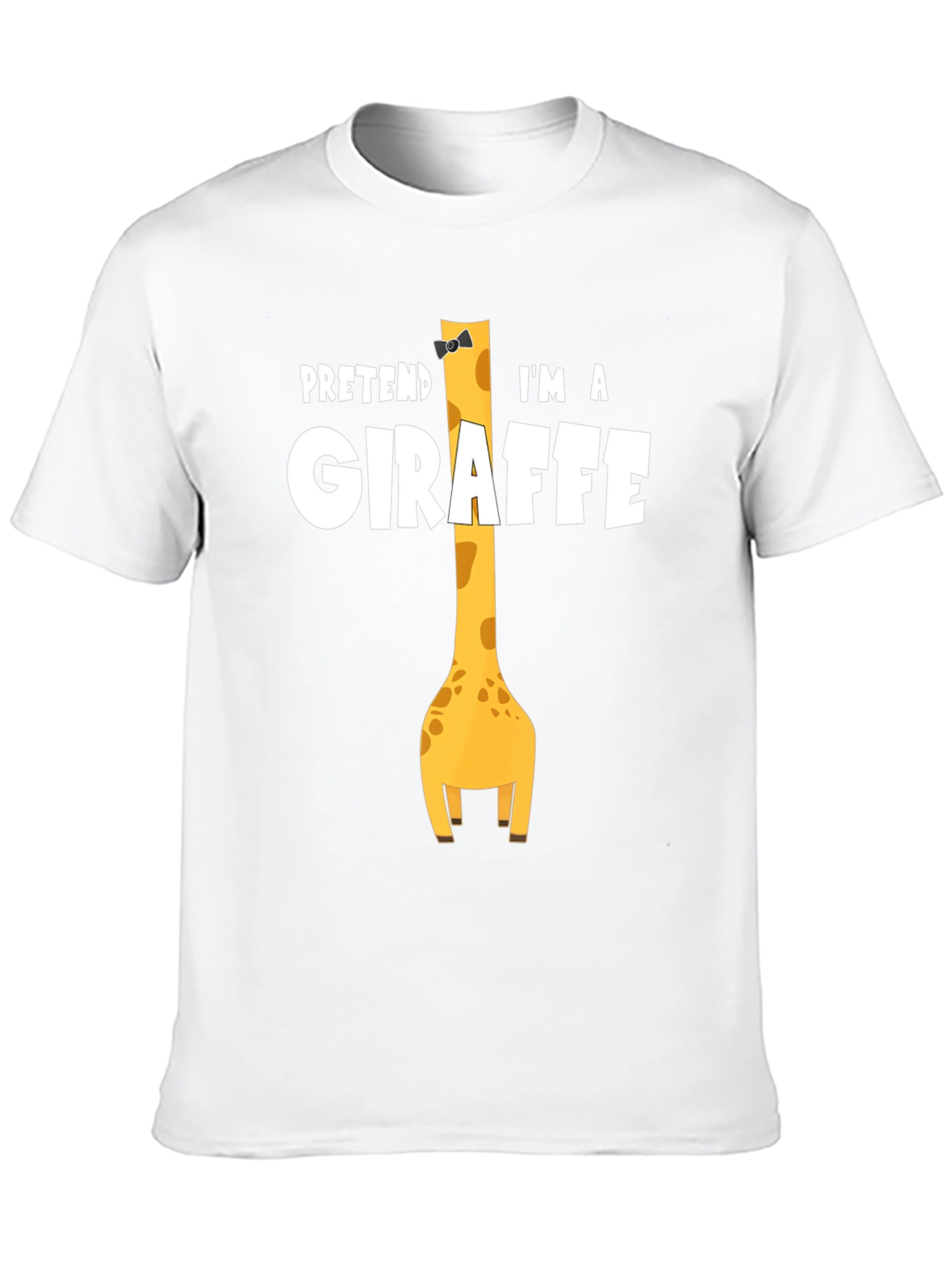 Pretend Im a Giraffe - Novelty Graphic T-Shirt