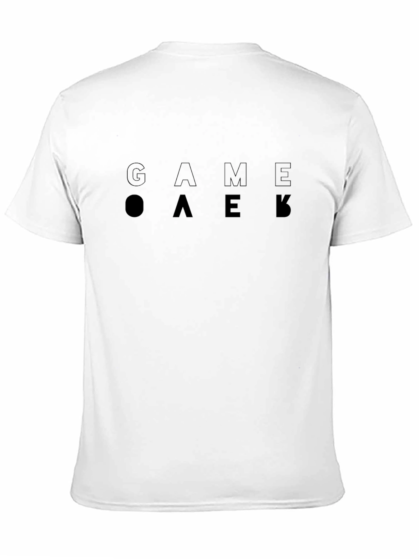Black Game Over T-Shirt