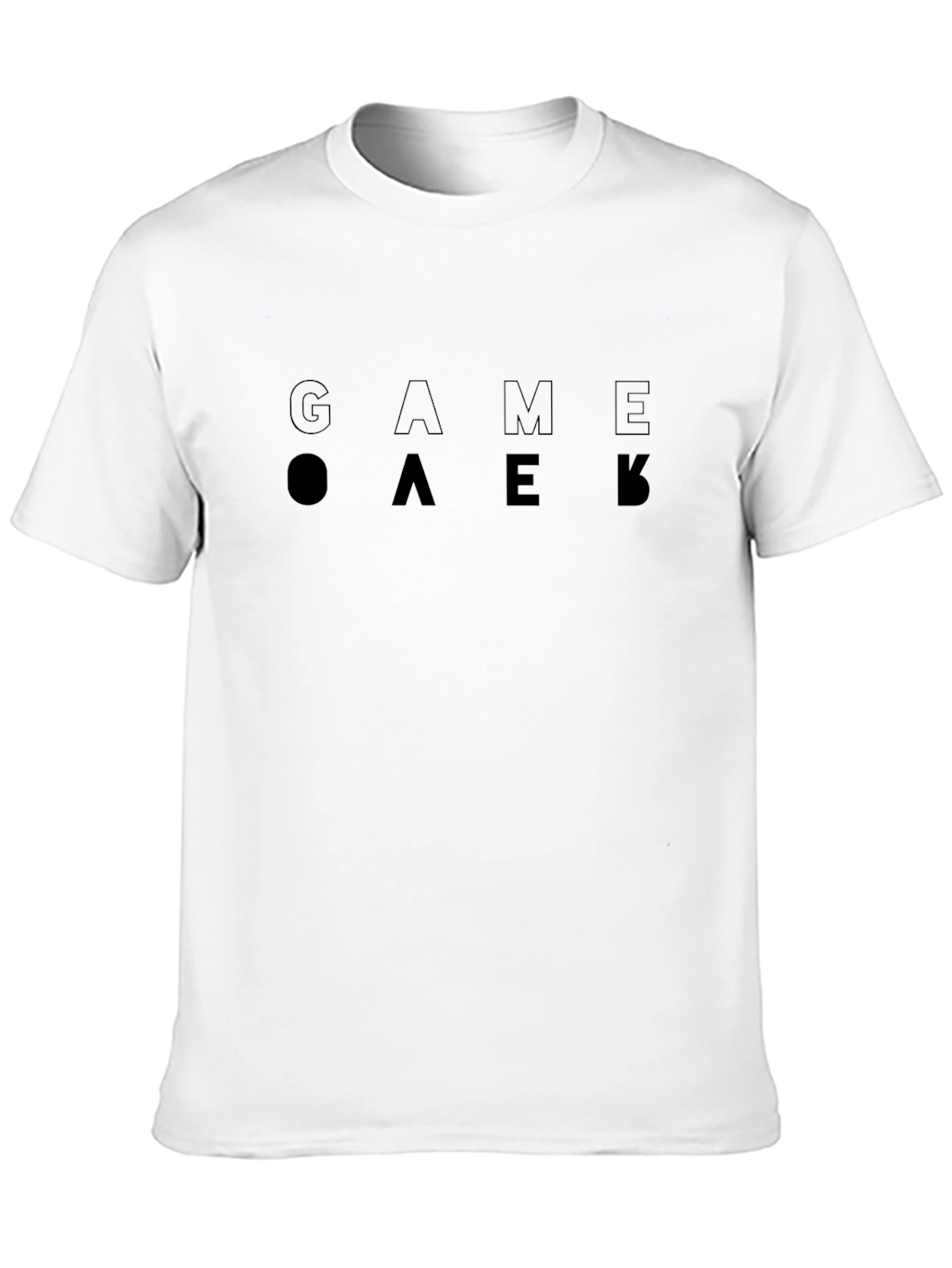 Black Game Over T-Shirt