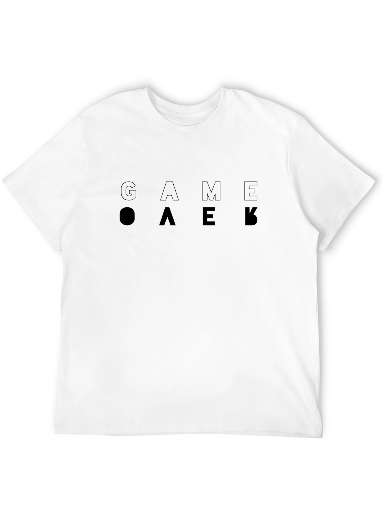 Black Game Over T-Shirt