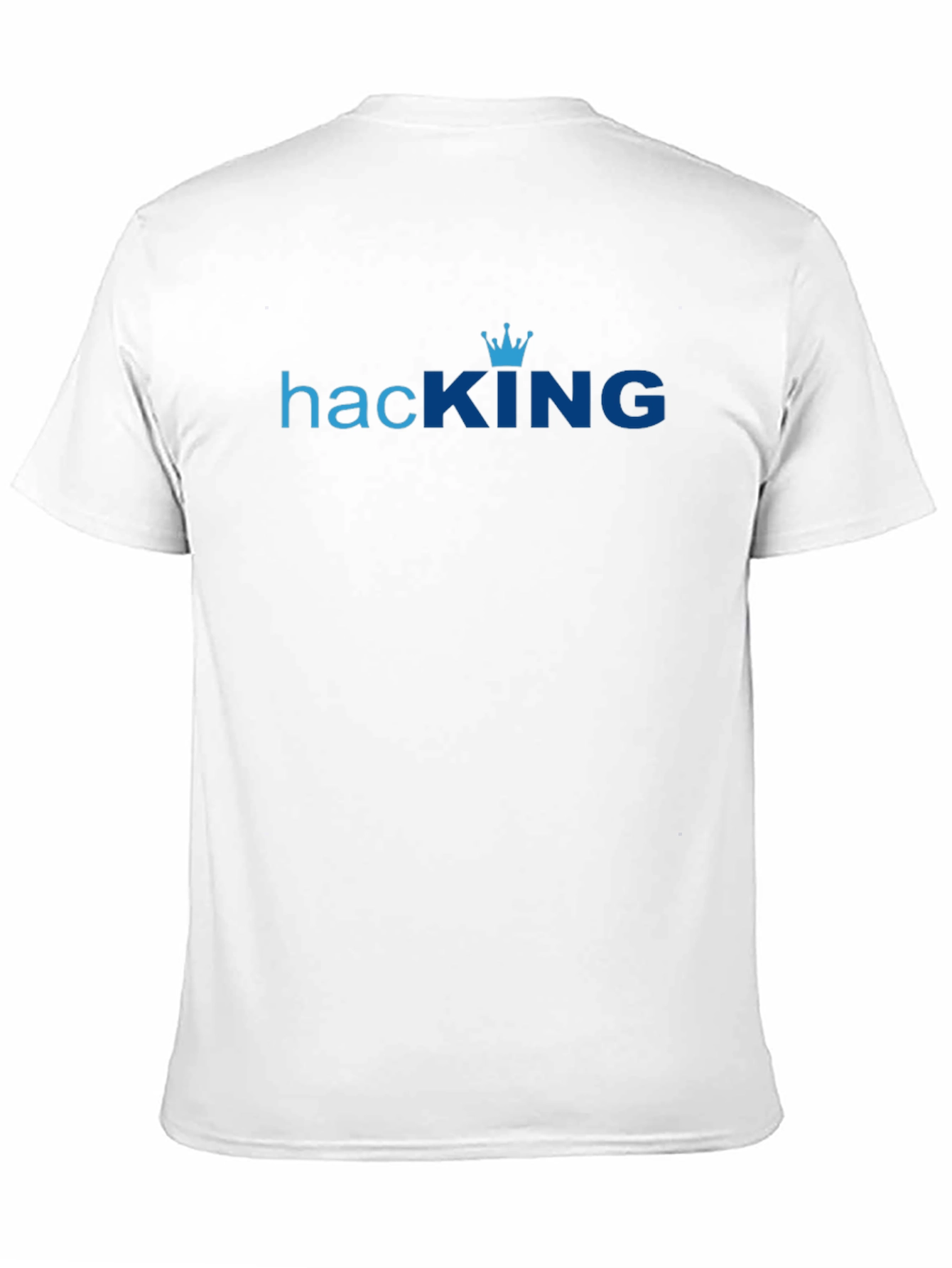 Hacking King Graphic Black T-Shirt