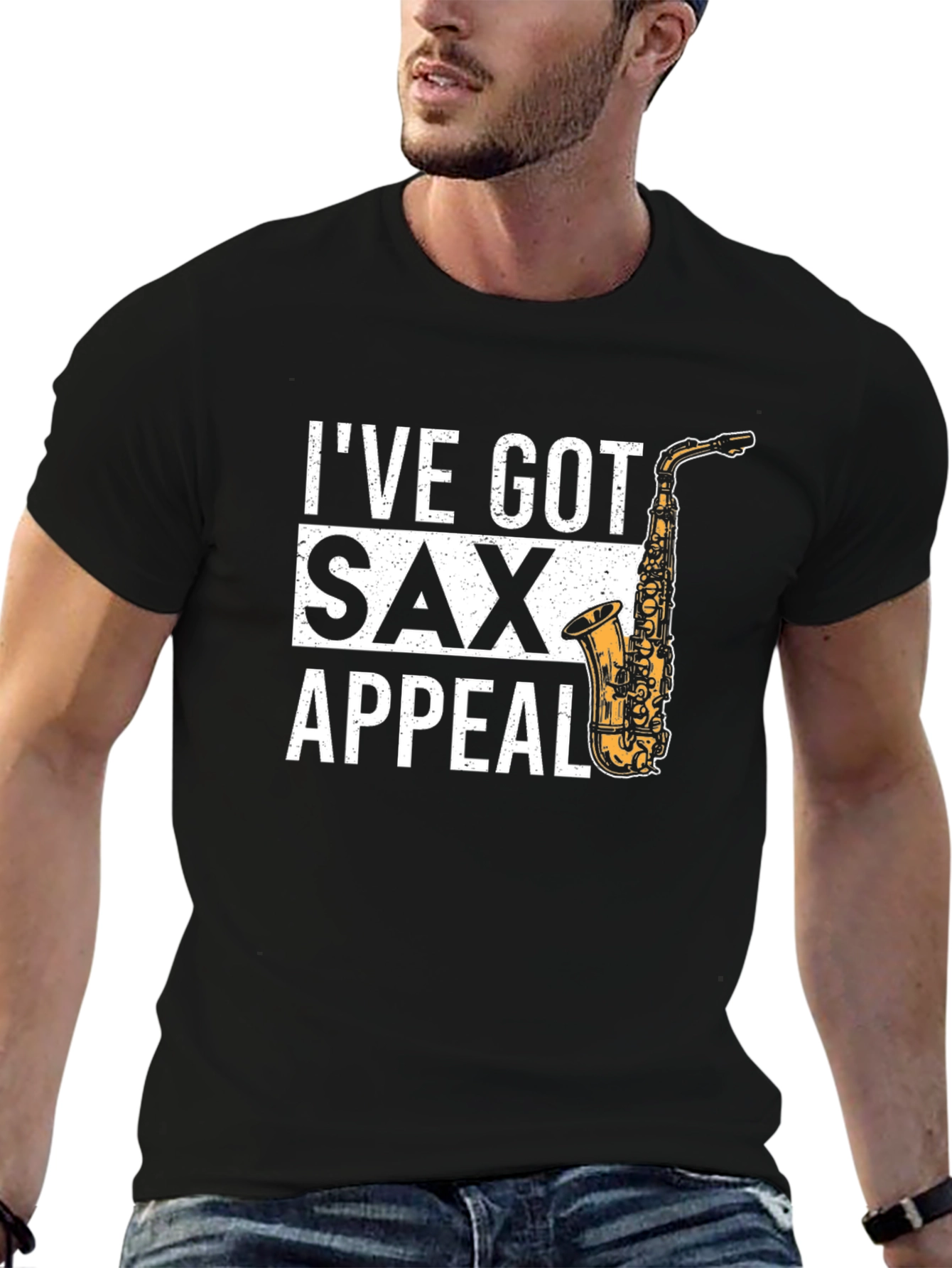 Sax Appeal Graphic T-Shirt - Musicians Tee