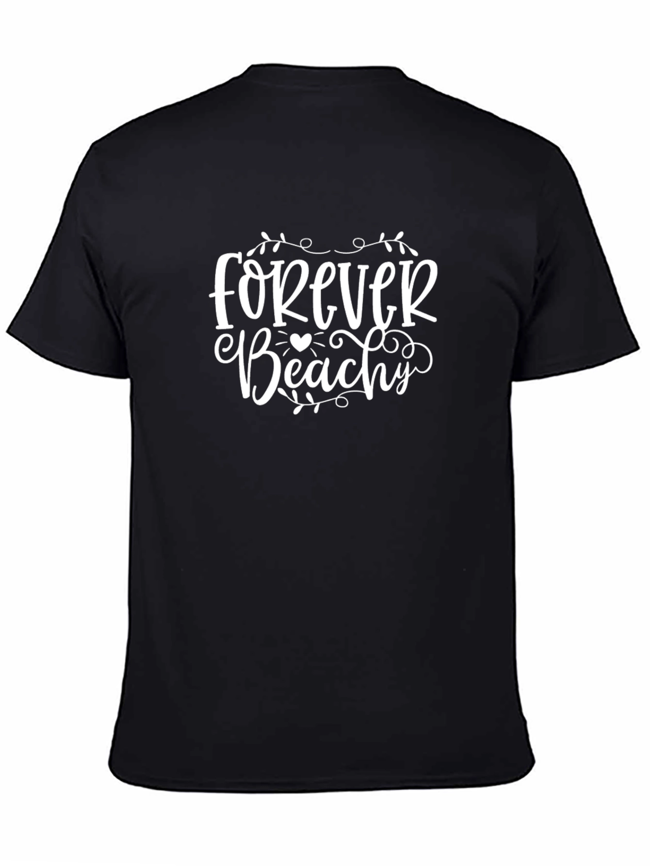 Forever Beachy Black T-Shirt