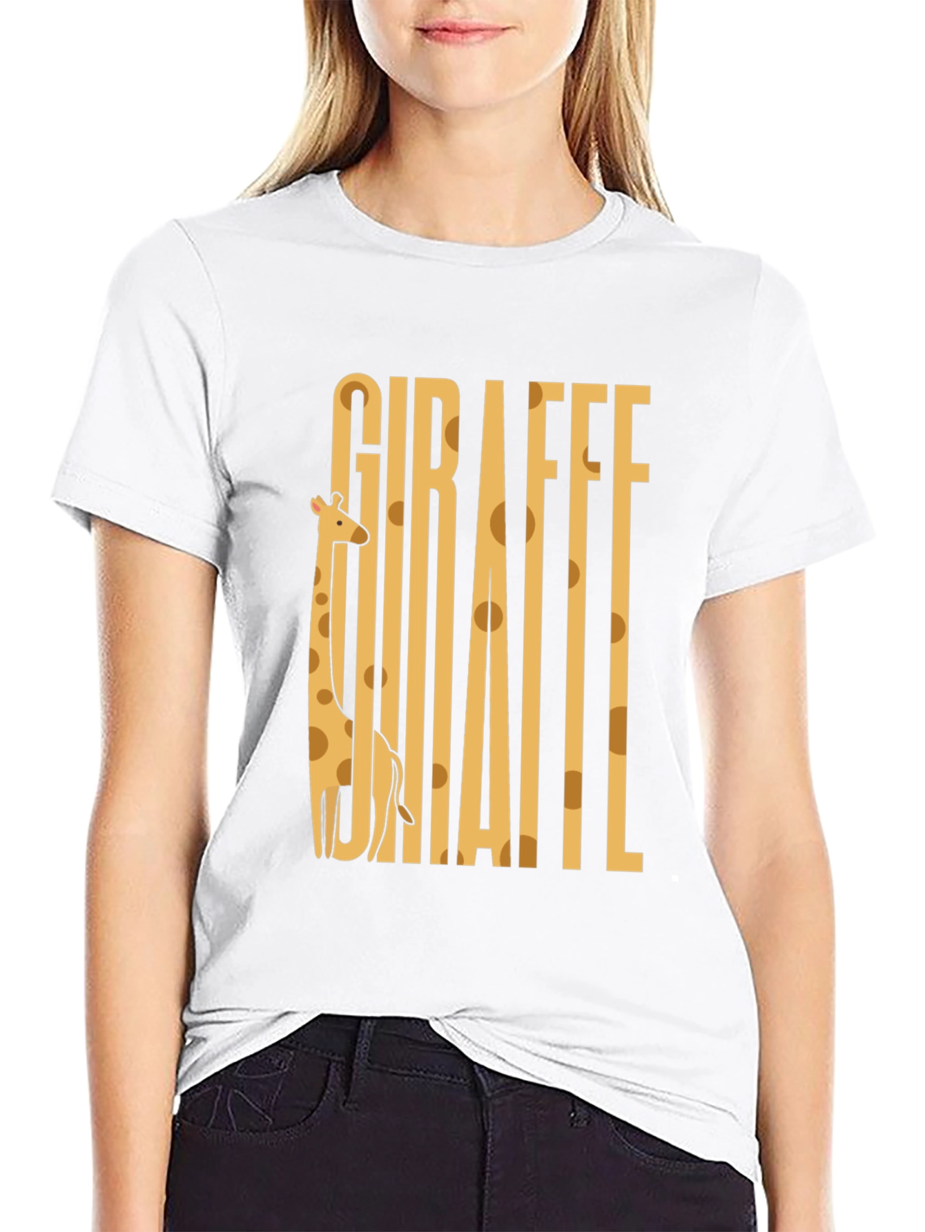 Giraffe Graphic Tee - Unique Animal Lover Shirt