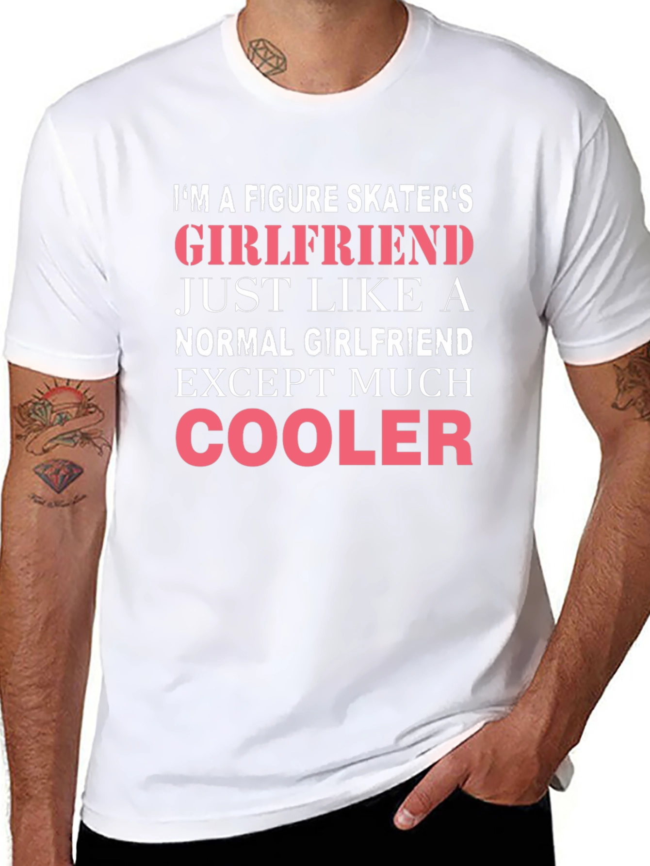 Figure Skaters Girlfriend Funny T-Shirt