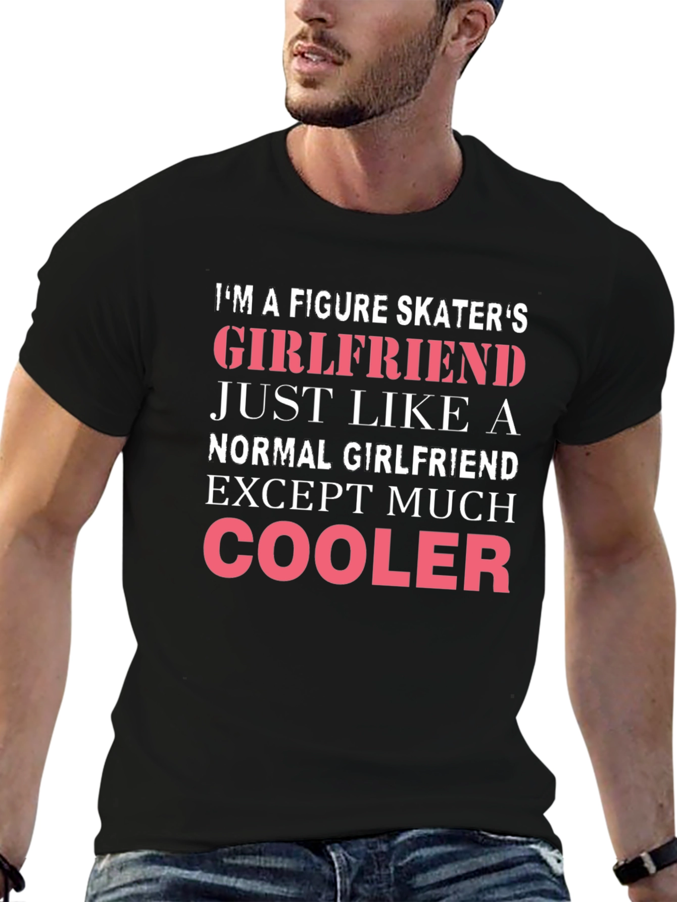 Figure Skaters Girlfriend Funny T-Shirt