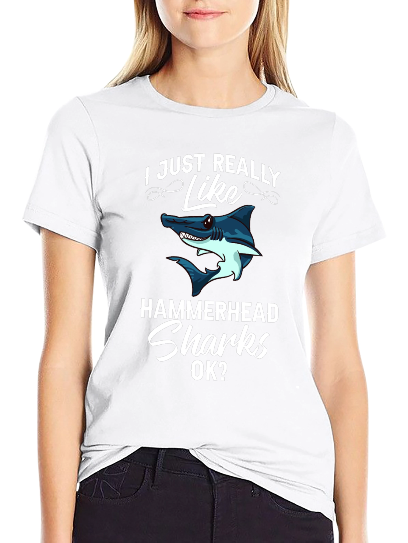 Hammerhead Sharks Graphic T-Shirt