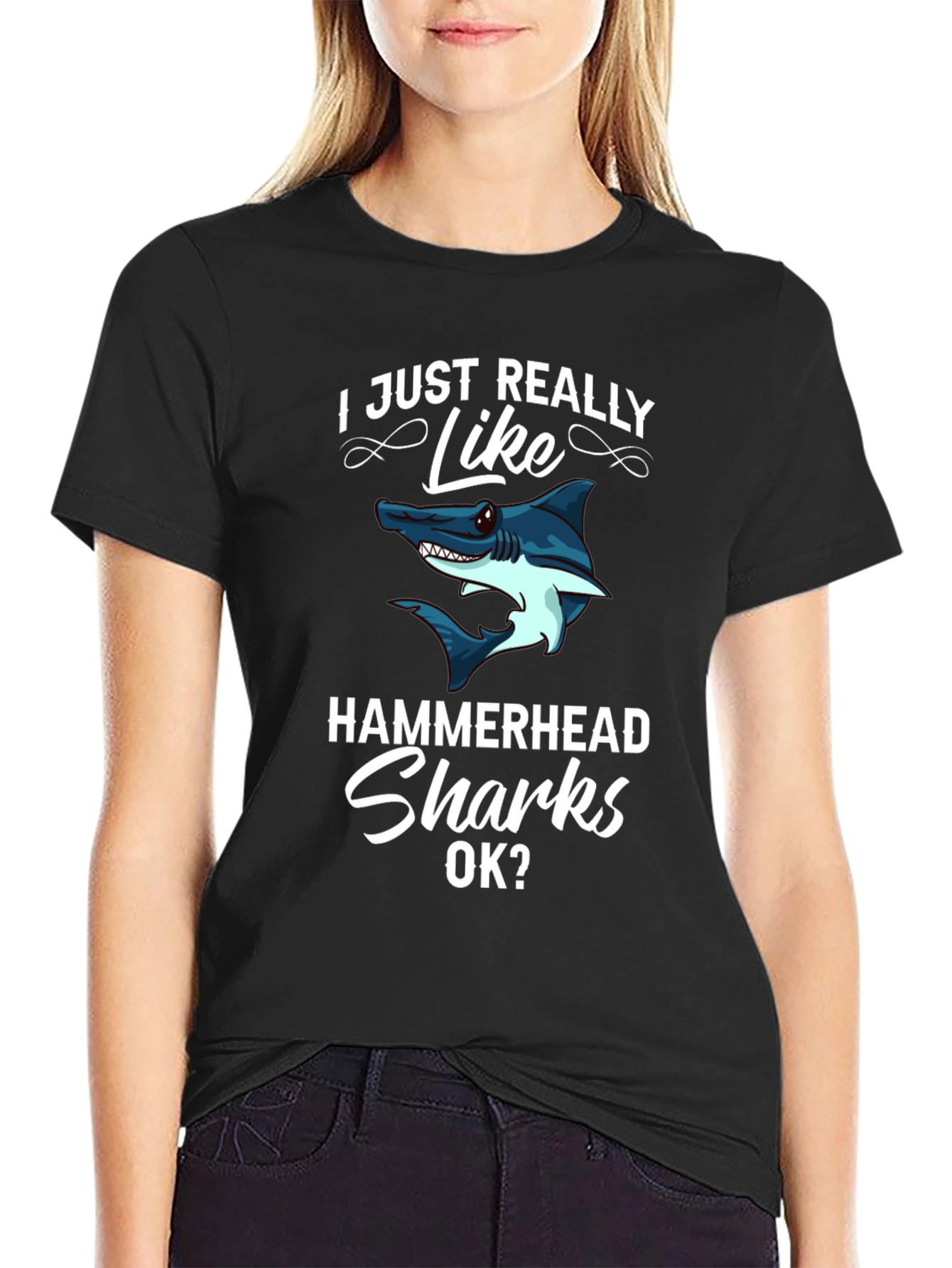 Hammerhead Sharks Graphic T-Shirt
