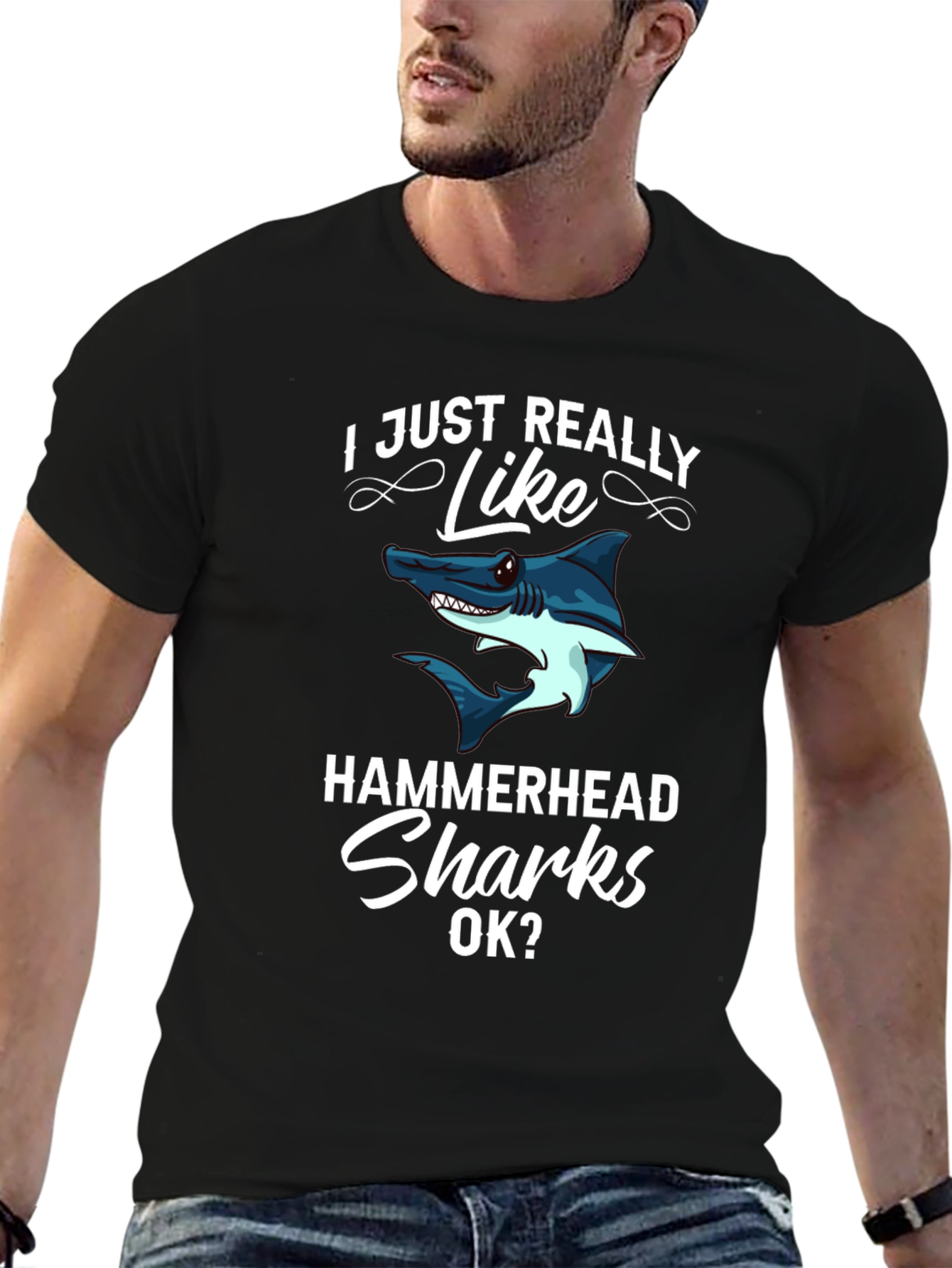 Hammerhead Sharks Graphic T-Shirt