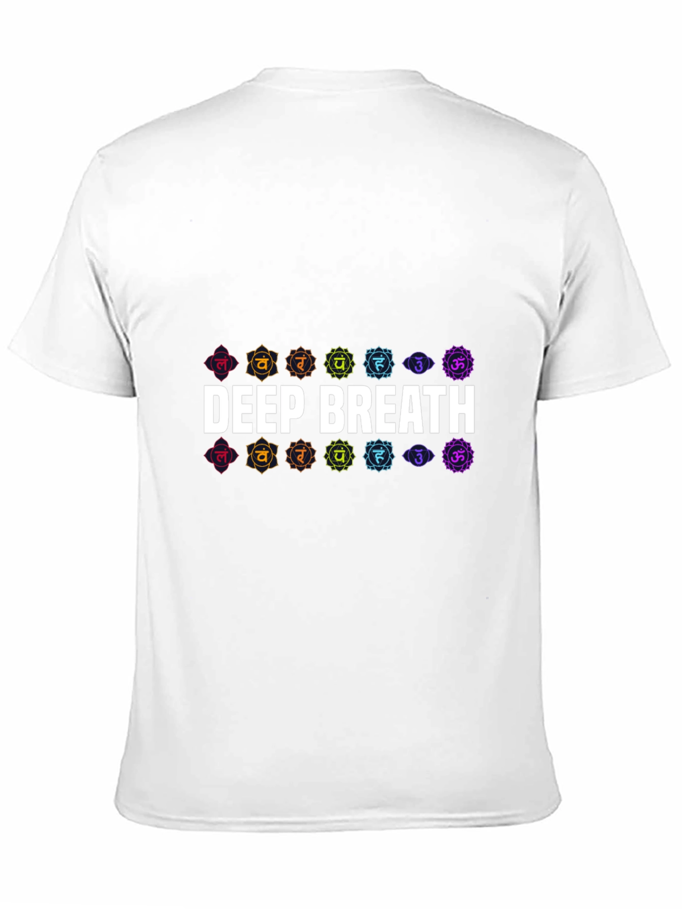 Deep Breath Chakra T-Shirt - Black