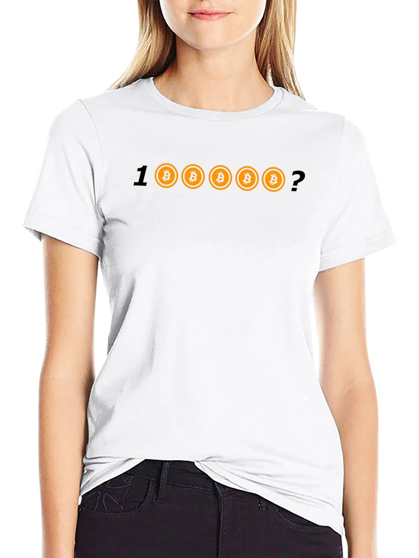 Bitcoin Crypto T-Shirt - 100000 BTC Question Tee