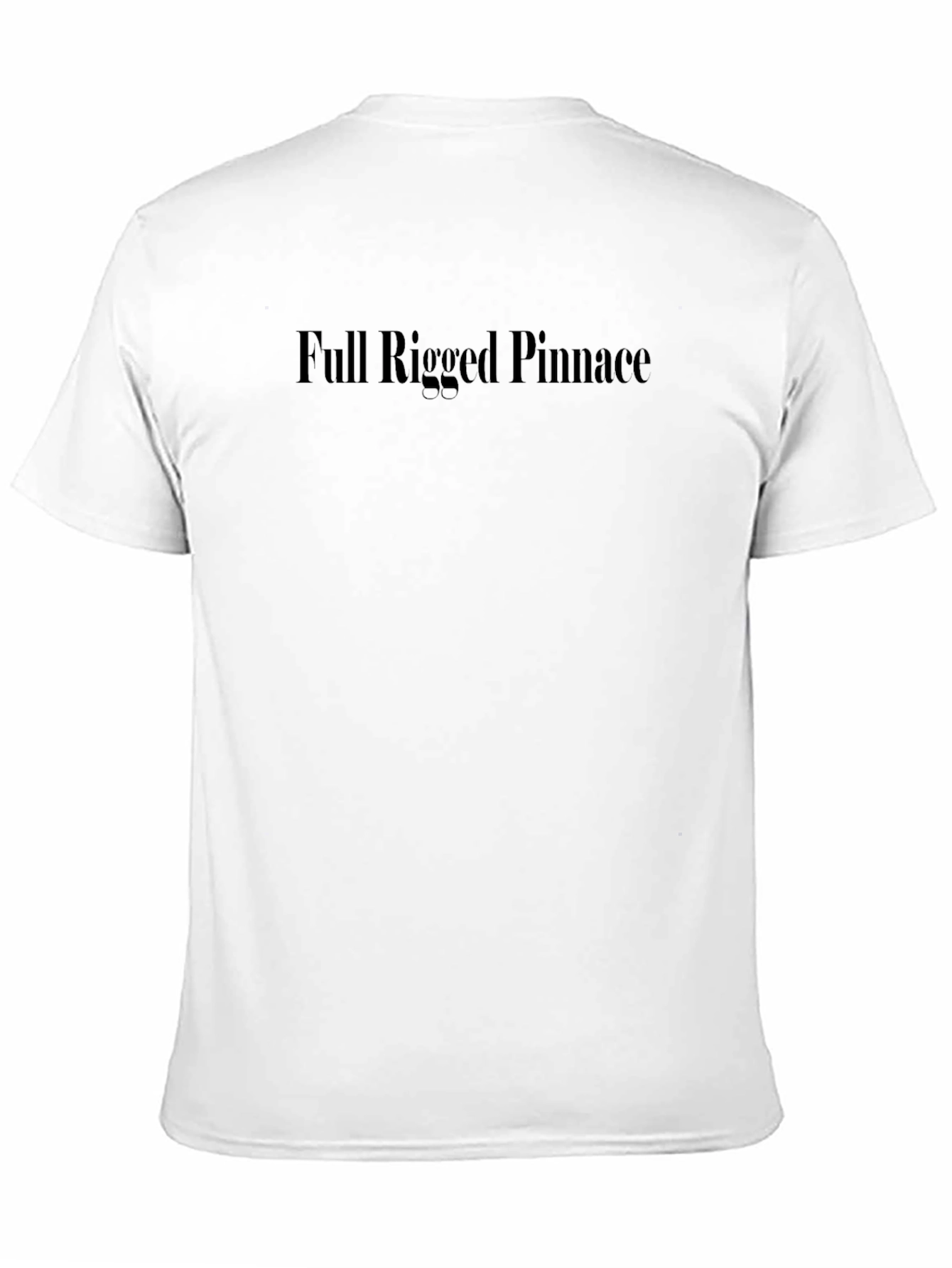 Full Rigged Pinnacle Black T-Shirt