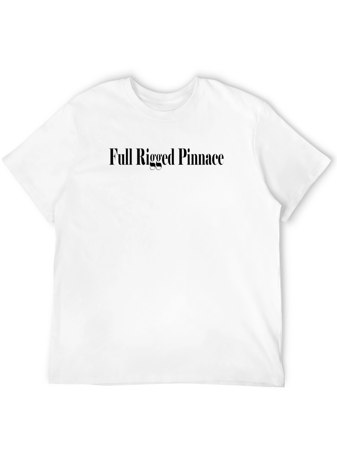 Full Rigged Pinnacle Black T-Shirt