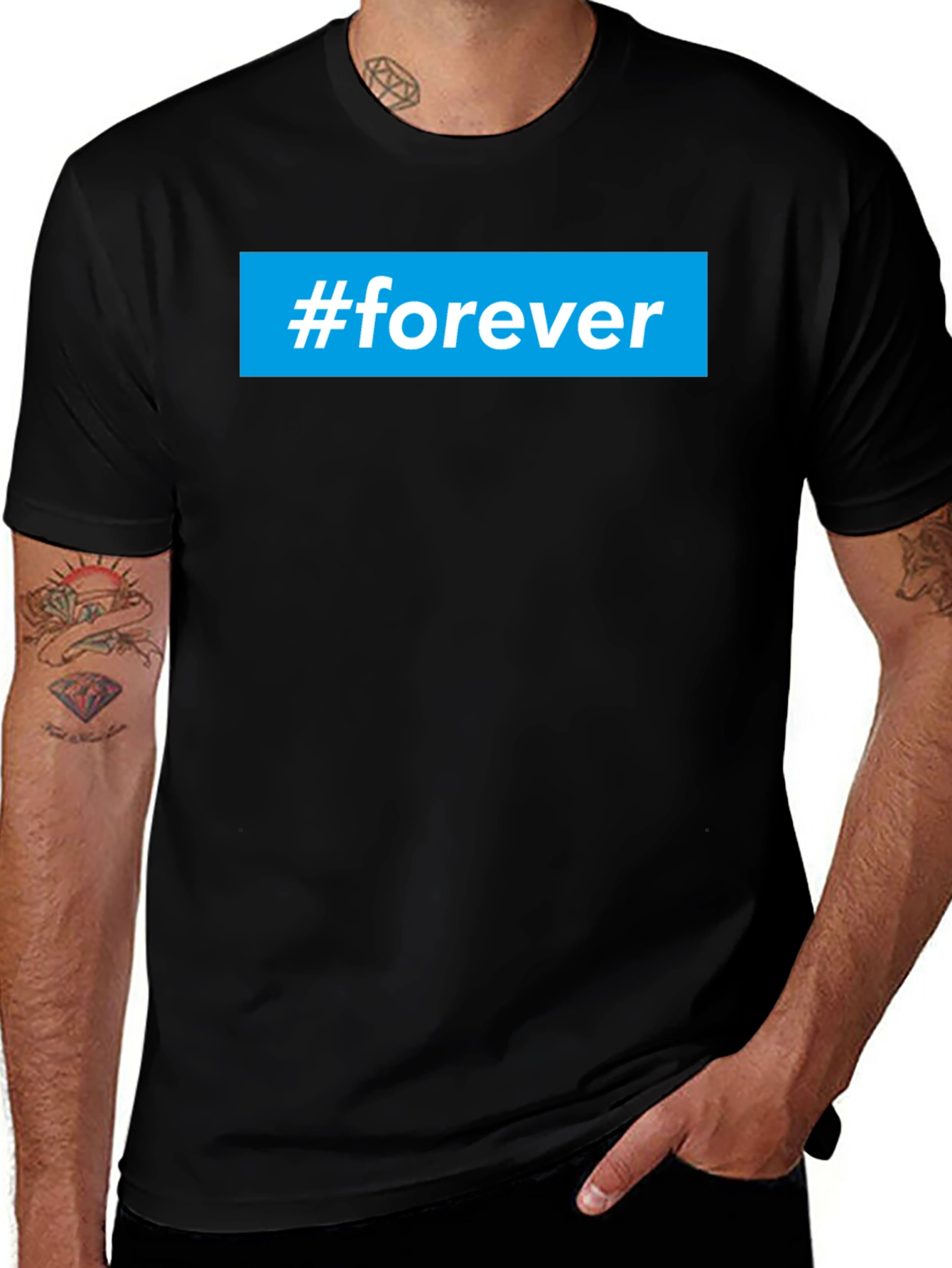 #forever Graphic Tee - Unisex Casual Cotton T-Shirt