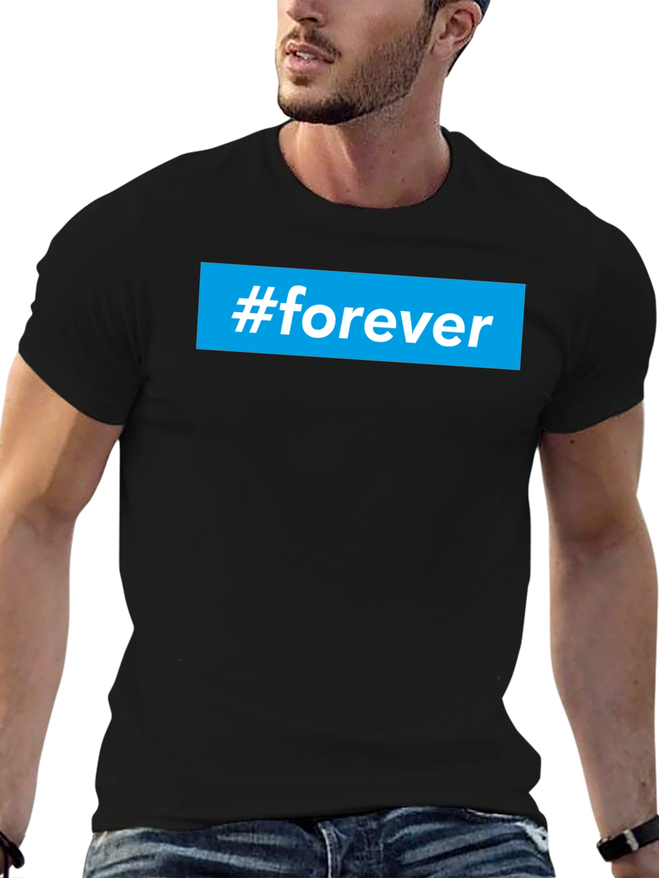#forever Graphic Tee - Unisex Casual Cotton T-Shirt