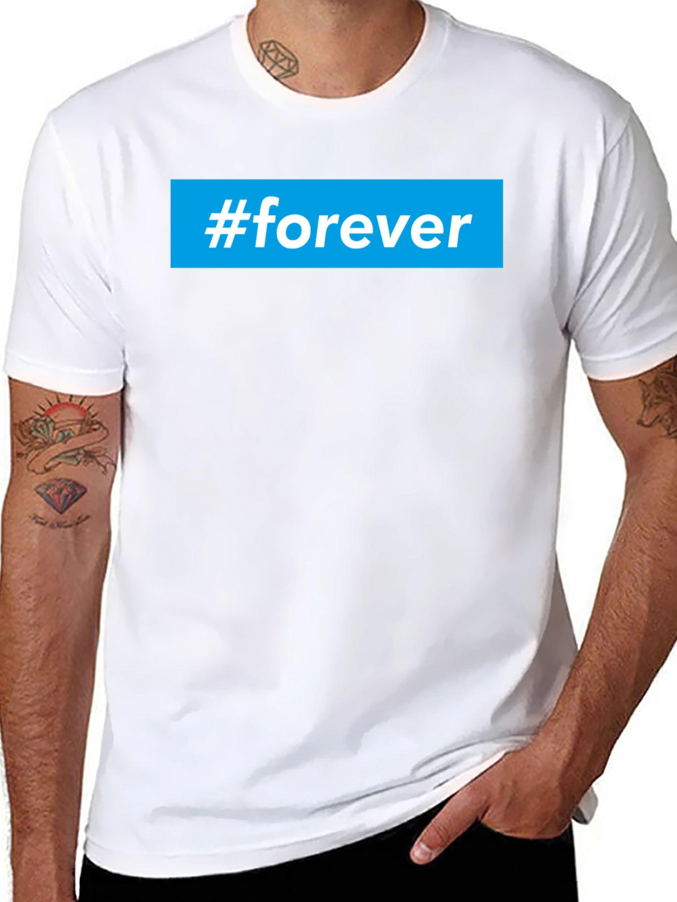 #forever Graphic Tee - Unisex Casual Cotton T-Shirt