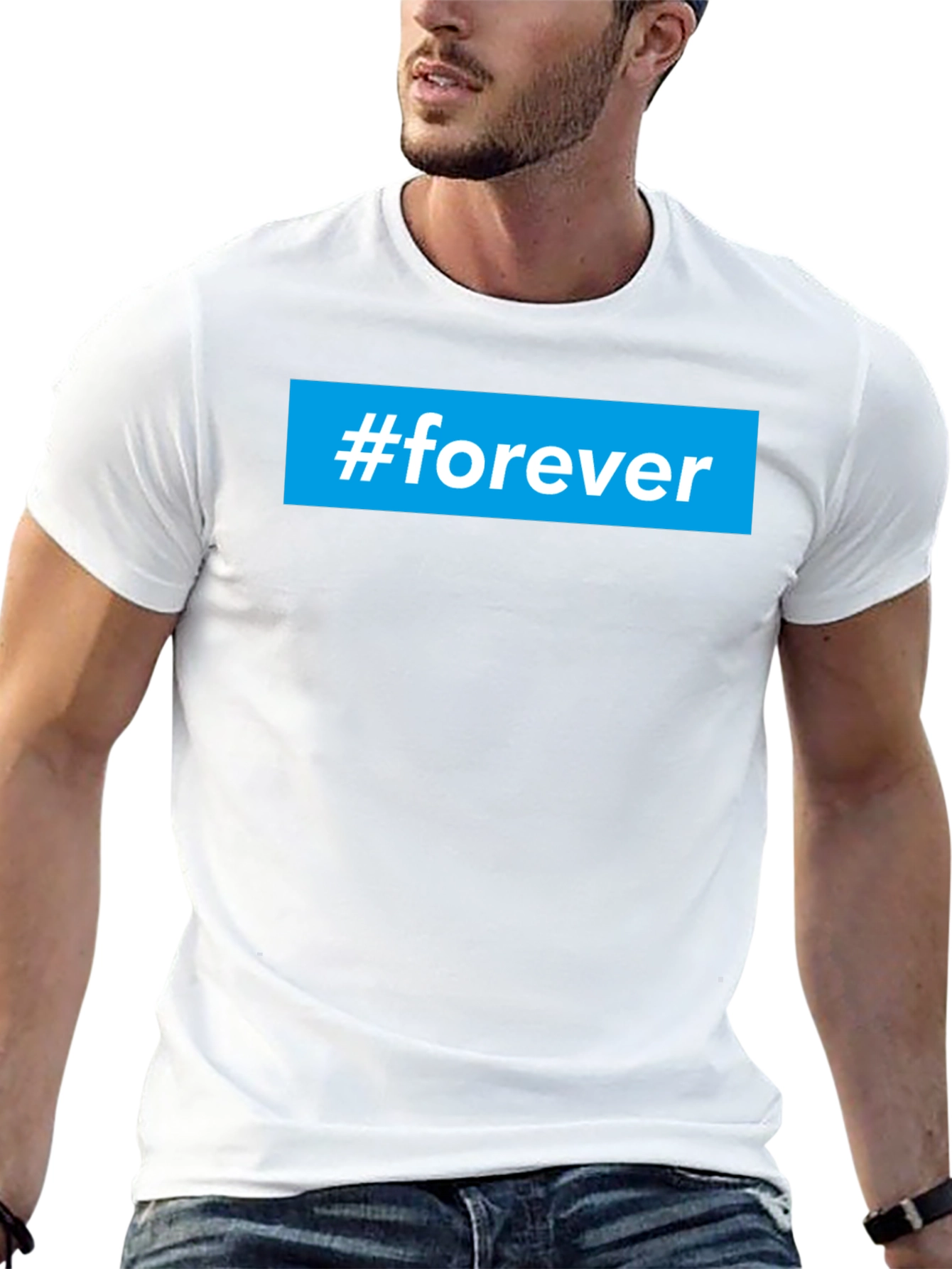 #forever Graphic Tee - Unisex Casual Cotton T-Shirt