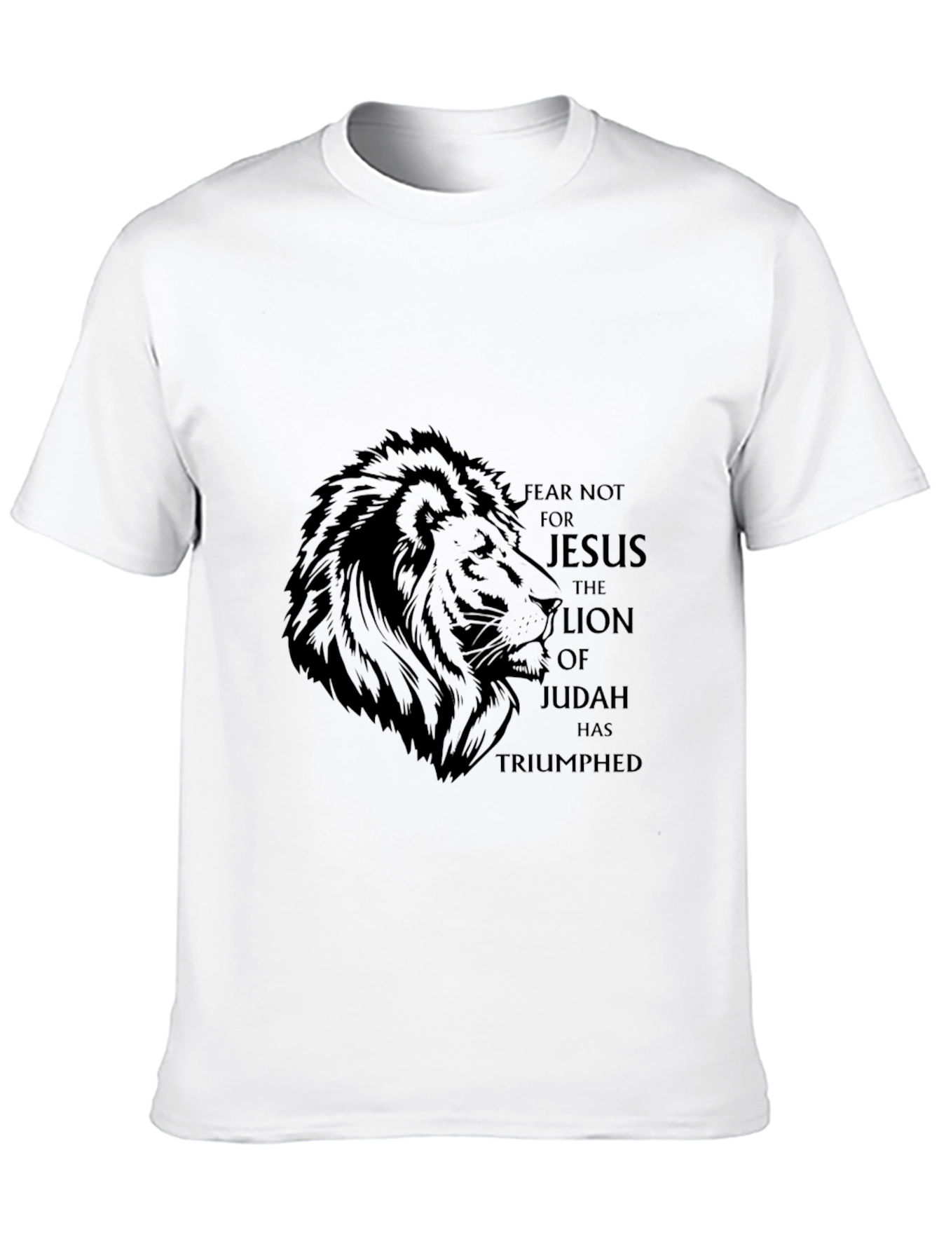 Lion of Judah Black Graphic Tee