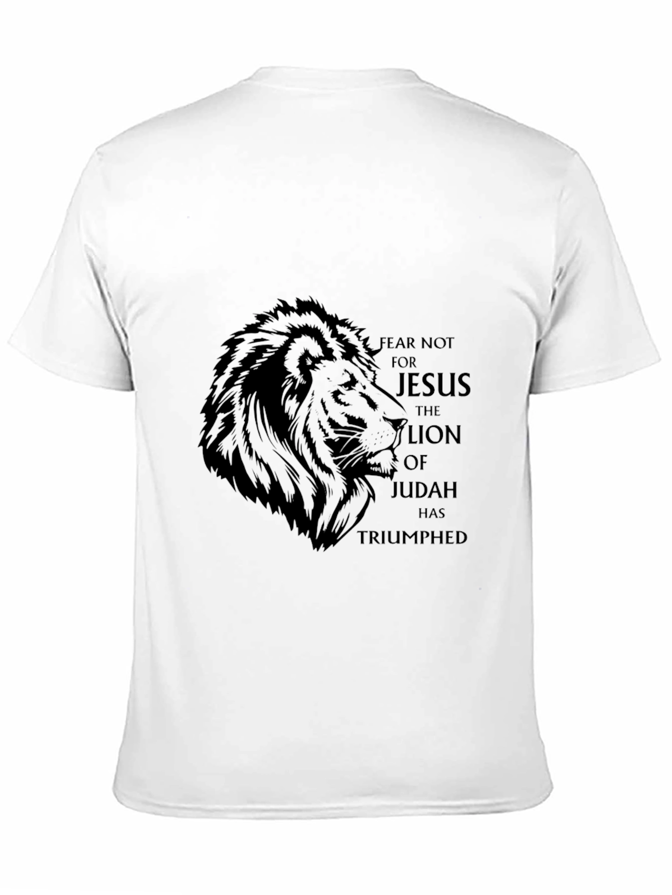 Lion of Judah Black Graphic Tee
