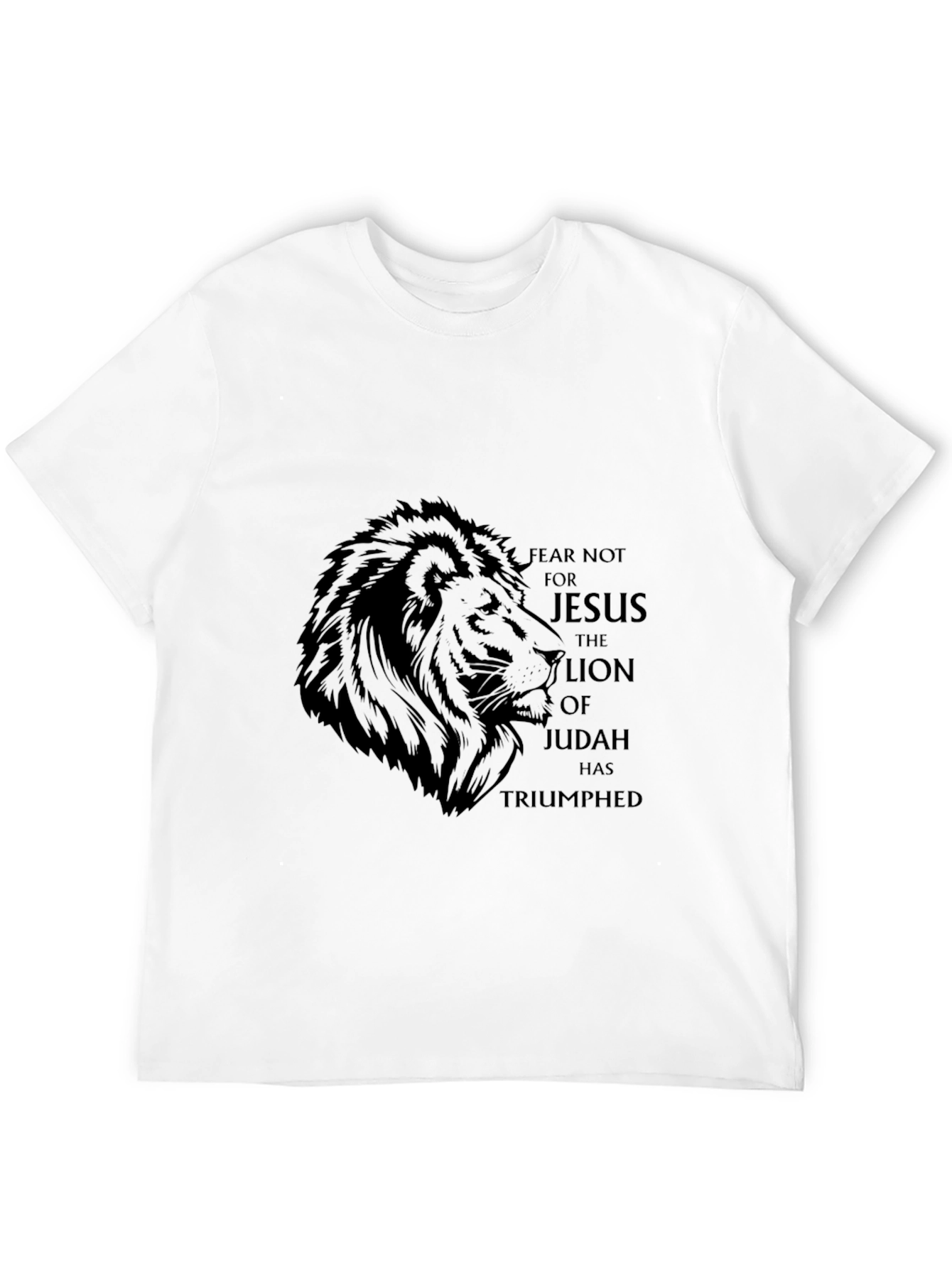 Lion of Judah Black Graphic Tee
