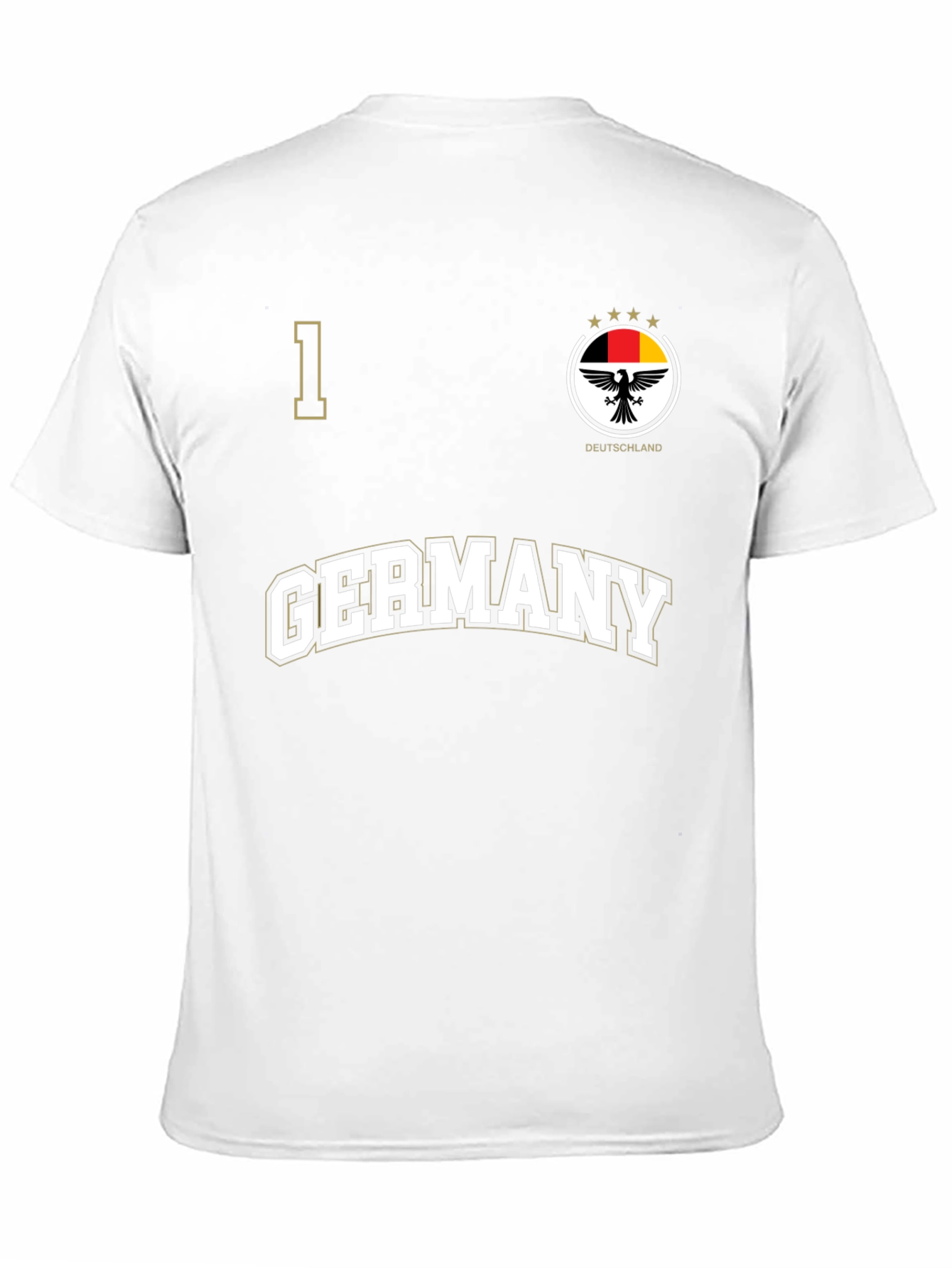 Germany Football Jersey T-Shirt - Black