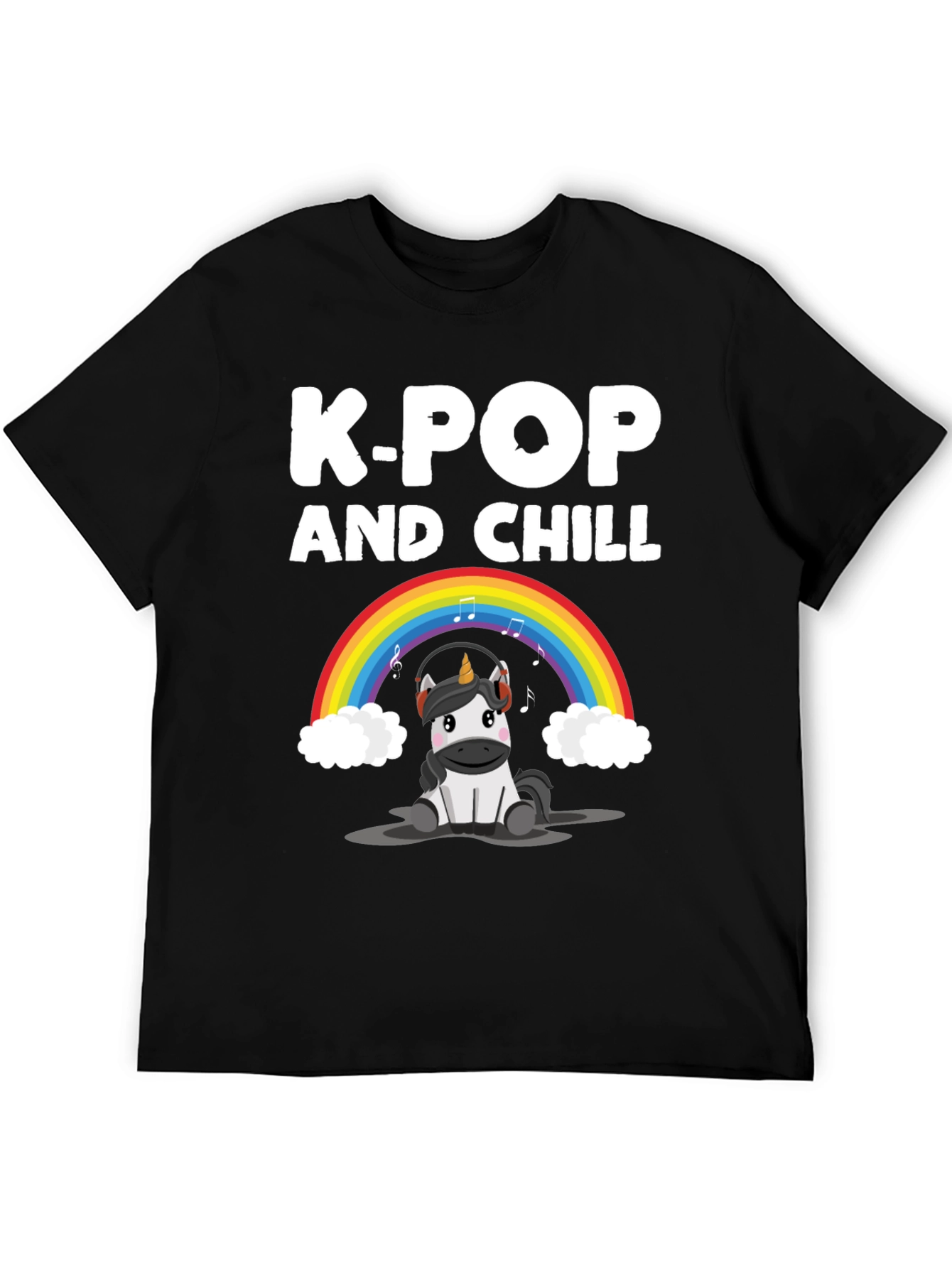 K-Pop and Chill Unicorn T-Shirt