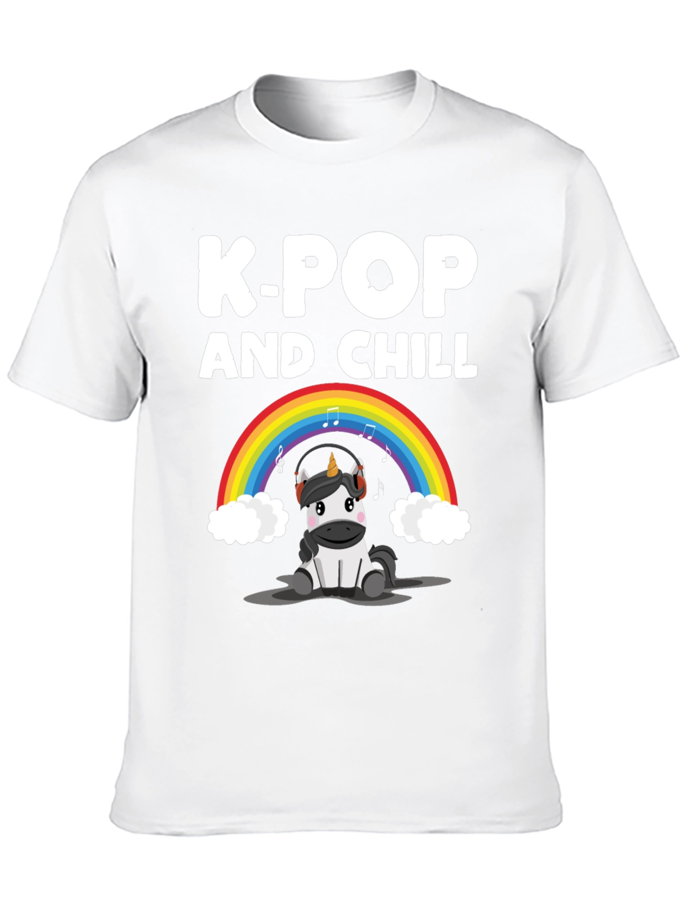 K-Pop and Chill Unicorn T-Shirt
