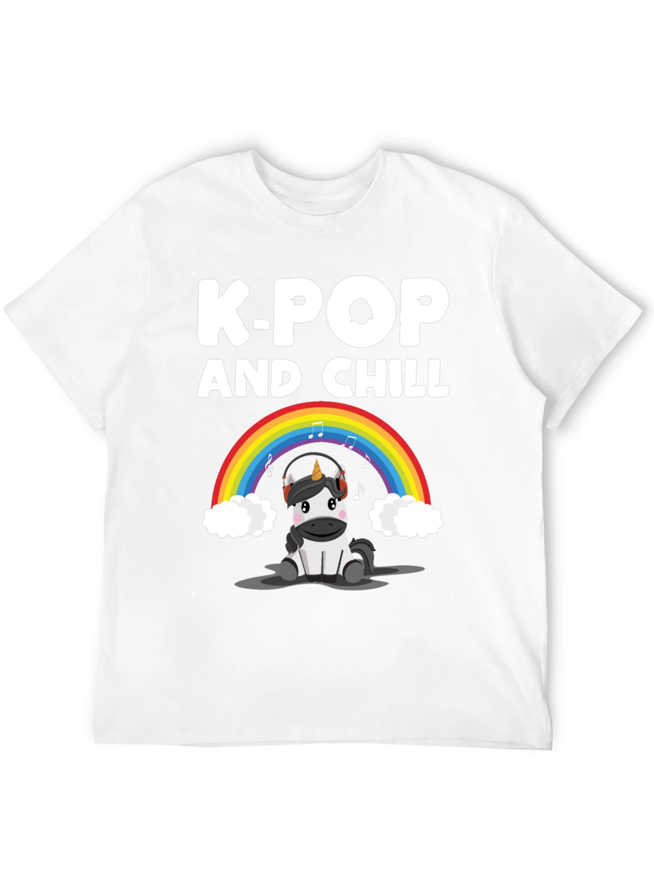 K-Pop and Chill Unicorn T-Shirt