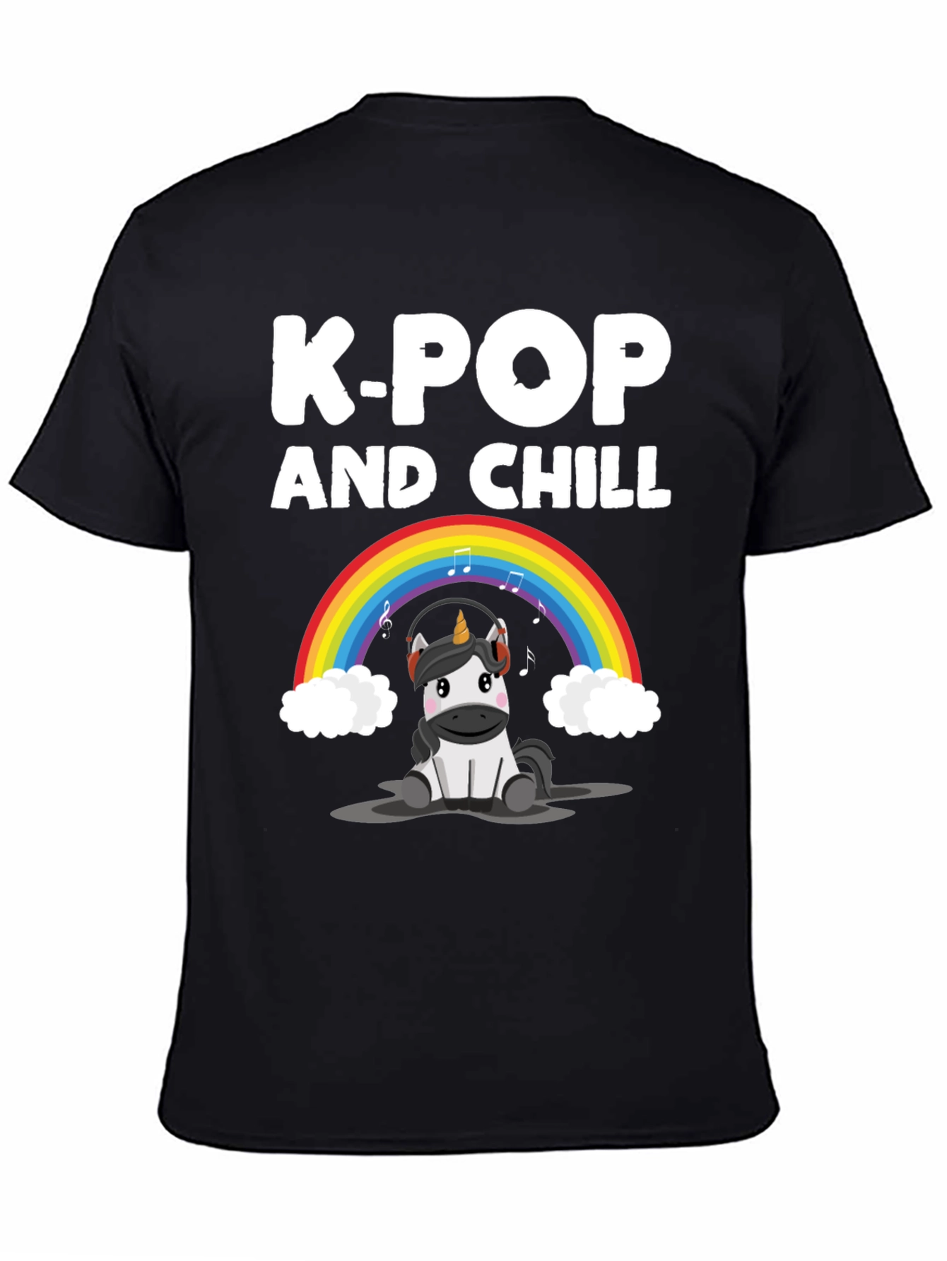K-Pop and Chill Unicorn T-Shirt